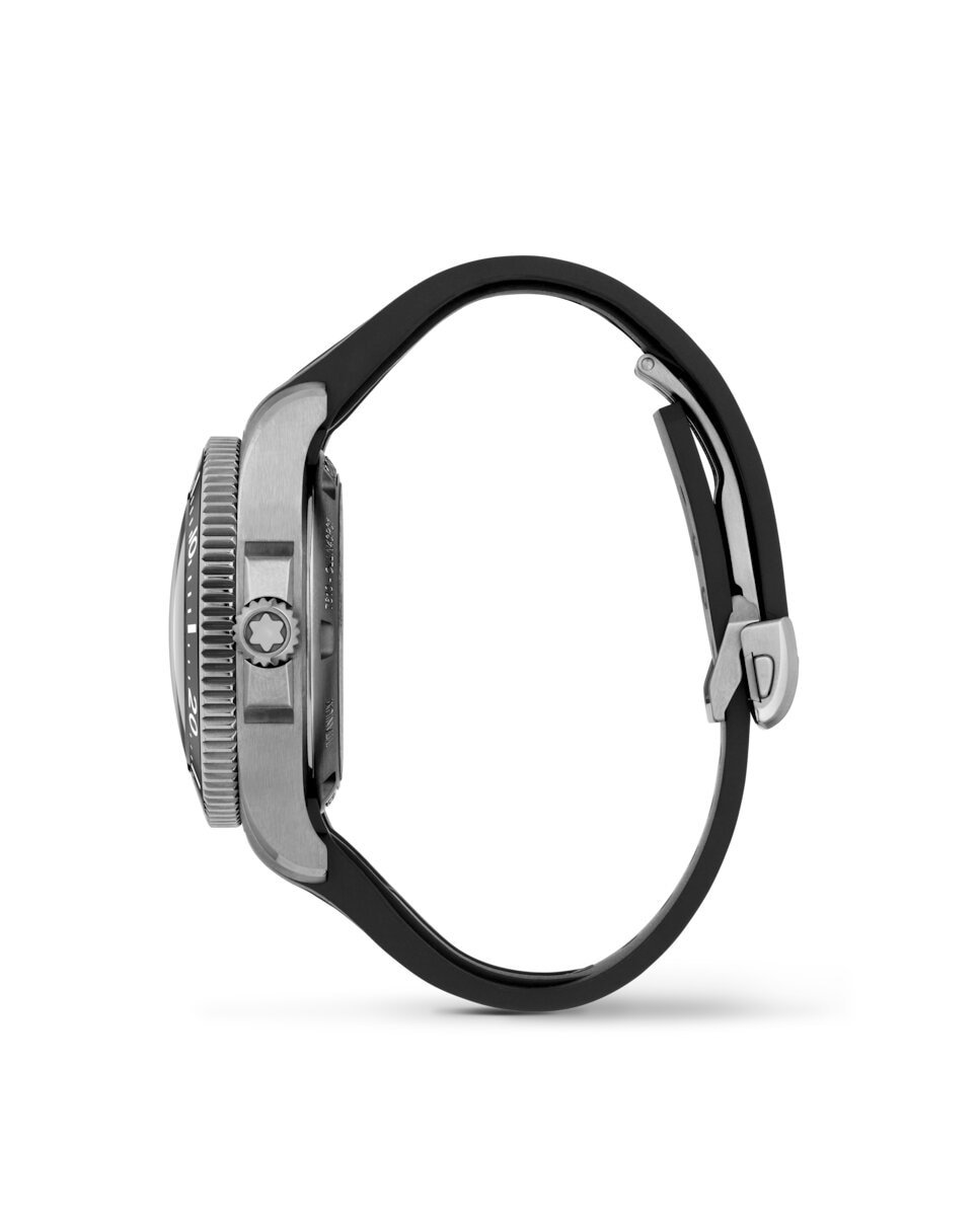 Imagen 2 de Reloj de hombre automático correa de caucho - Montblanc - Negro Negro