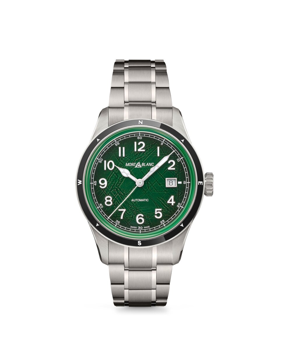 Reloj de hombre Montblanc automático con armys - Gris Gris-1