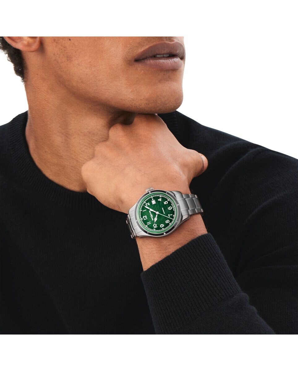 Reloj de hombre Montblanc automático con armys - Gris Gris-2