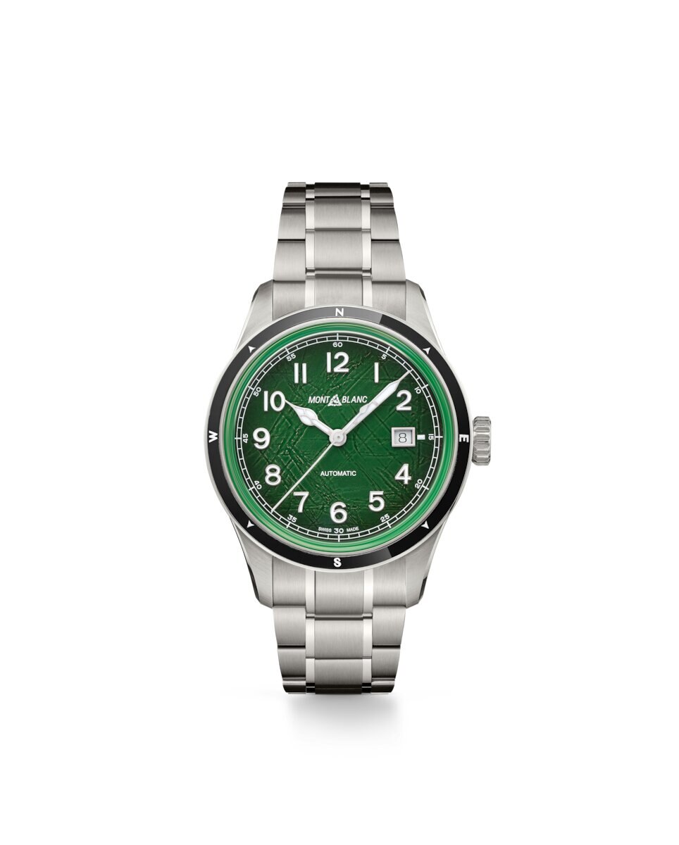 Reloj de hombre Montblanc automático con armys - Gris Gris-3