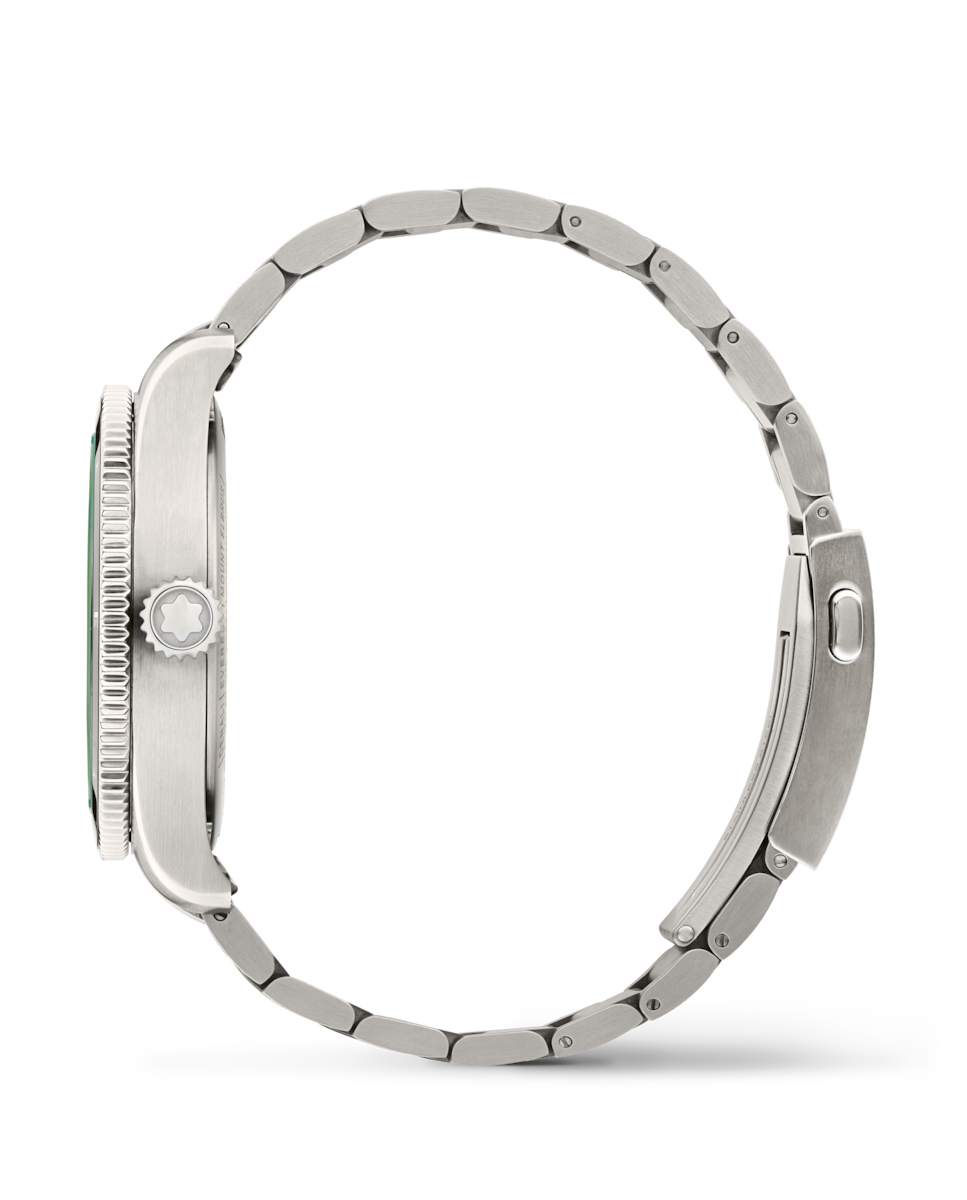 Reloj de hombre automático pulsera de acero - Montblanc - Plata Plata-3