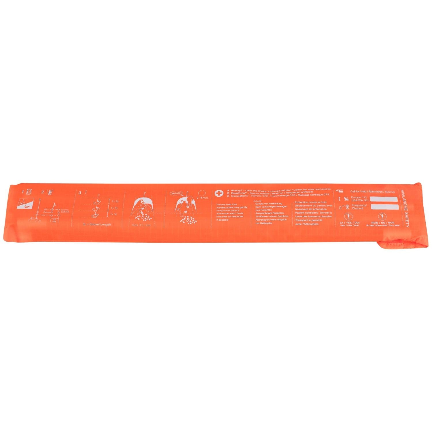 Sonda de esquí 240 SHORT Mammut - Naranja Naranja-2