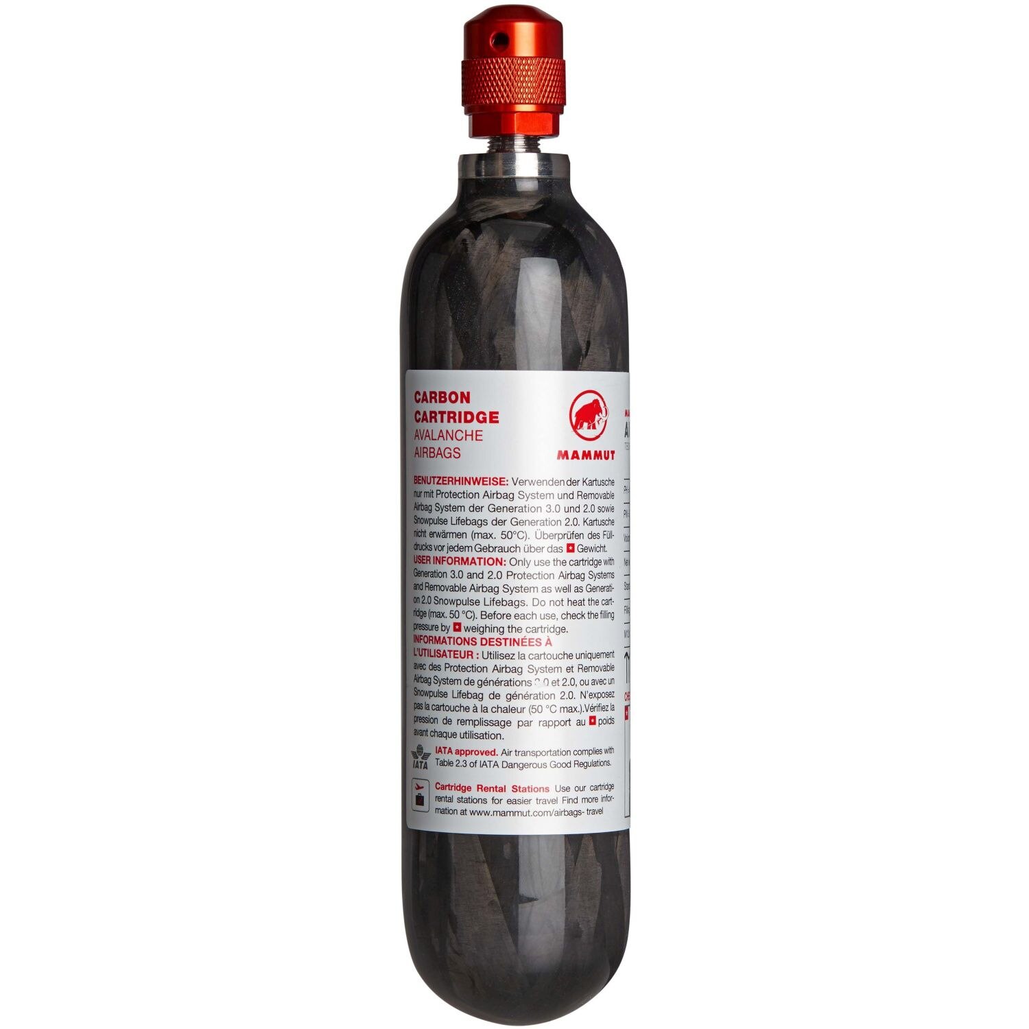 Imagen 0 de Cartucho CARBON 300 BAR Mammut Negro