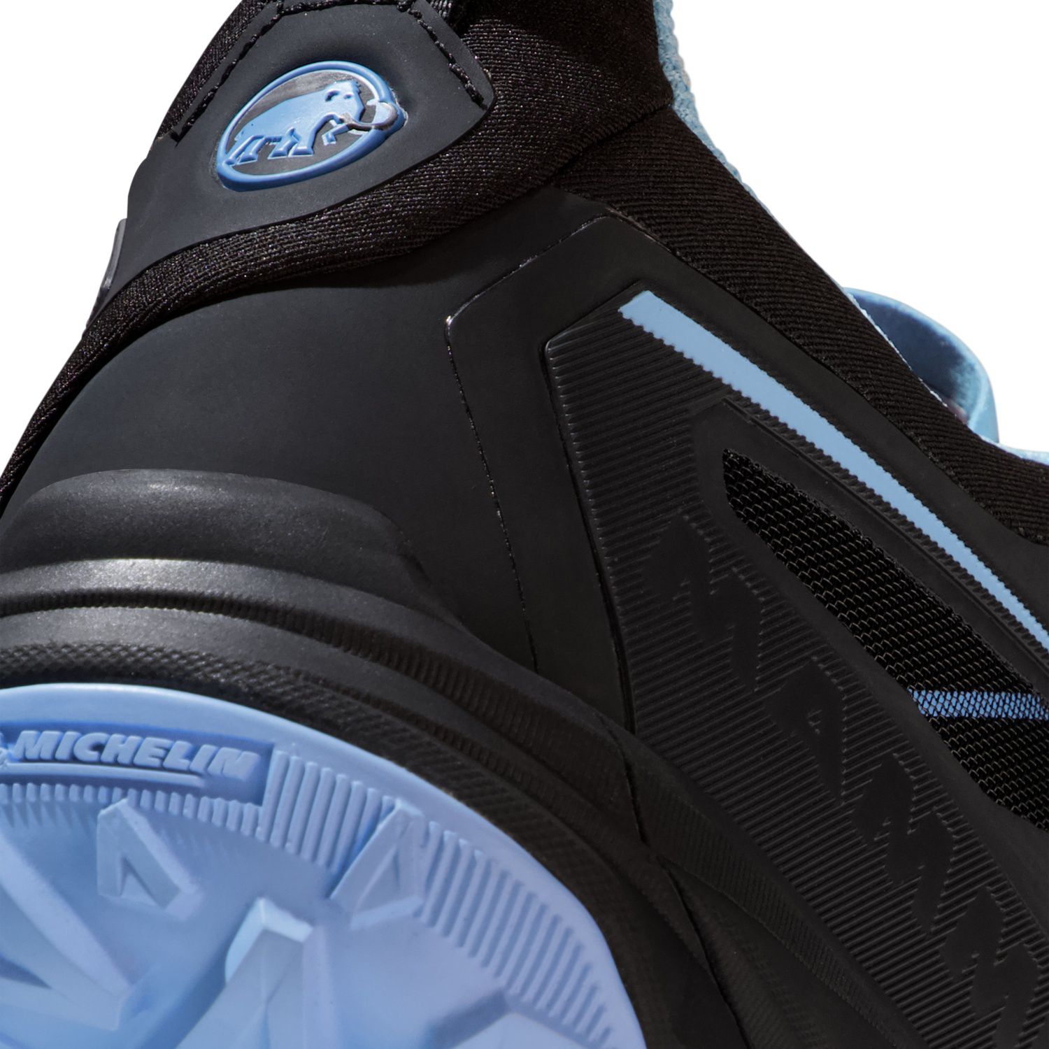 Zapatillas de montaña de mujer SAENTIS Mammut - Negro / Azul Negro / Azul-4