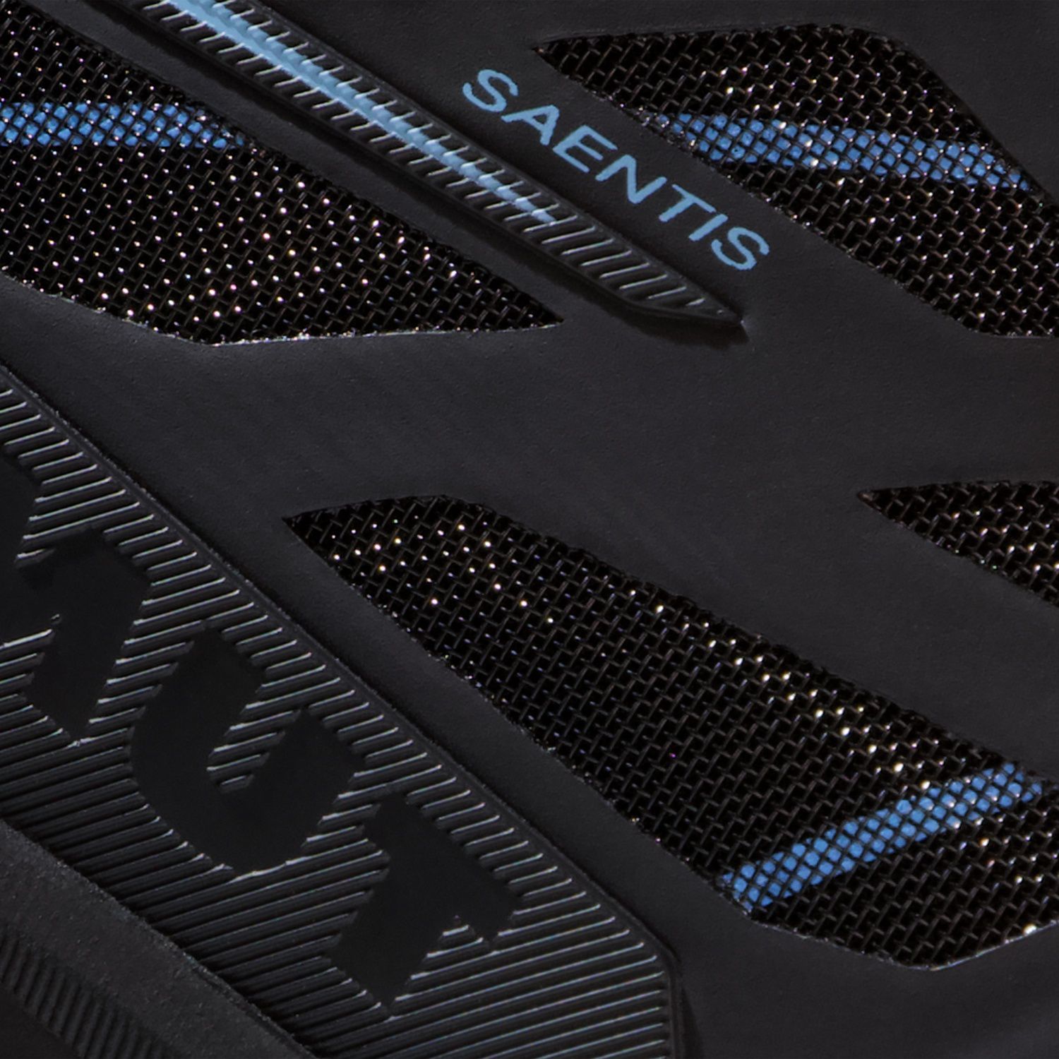 Zapatillas de montaña de mujer SAENTIS Mammut - Negro / Azul Negro / Azul-5