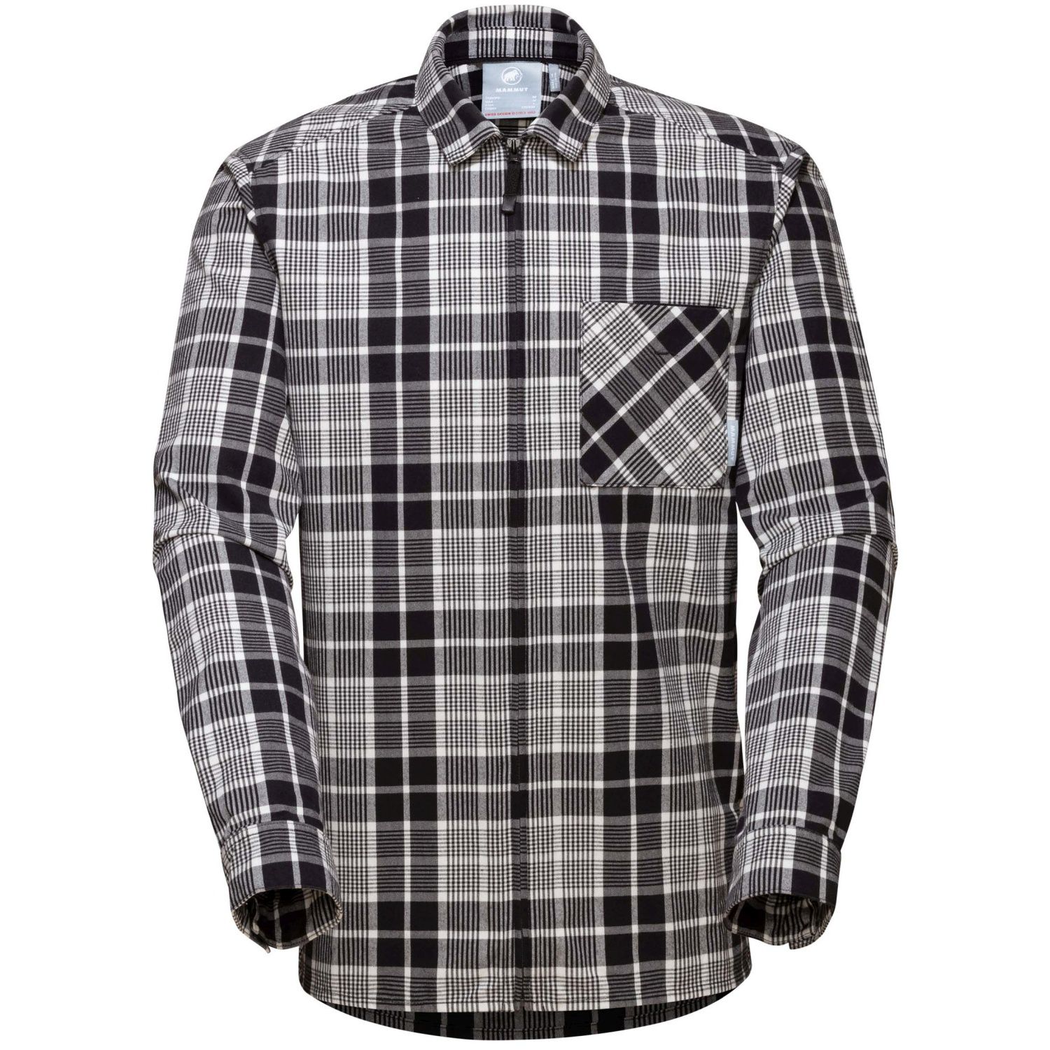 Mammut Camisa de montaña de hombre Tamaro Negro