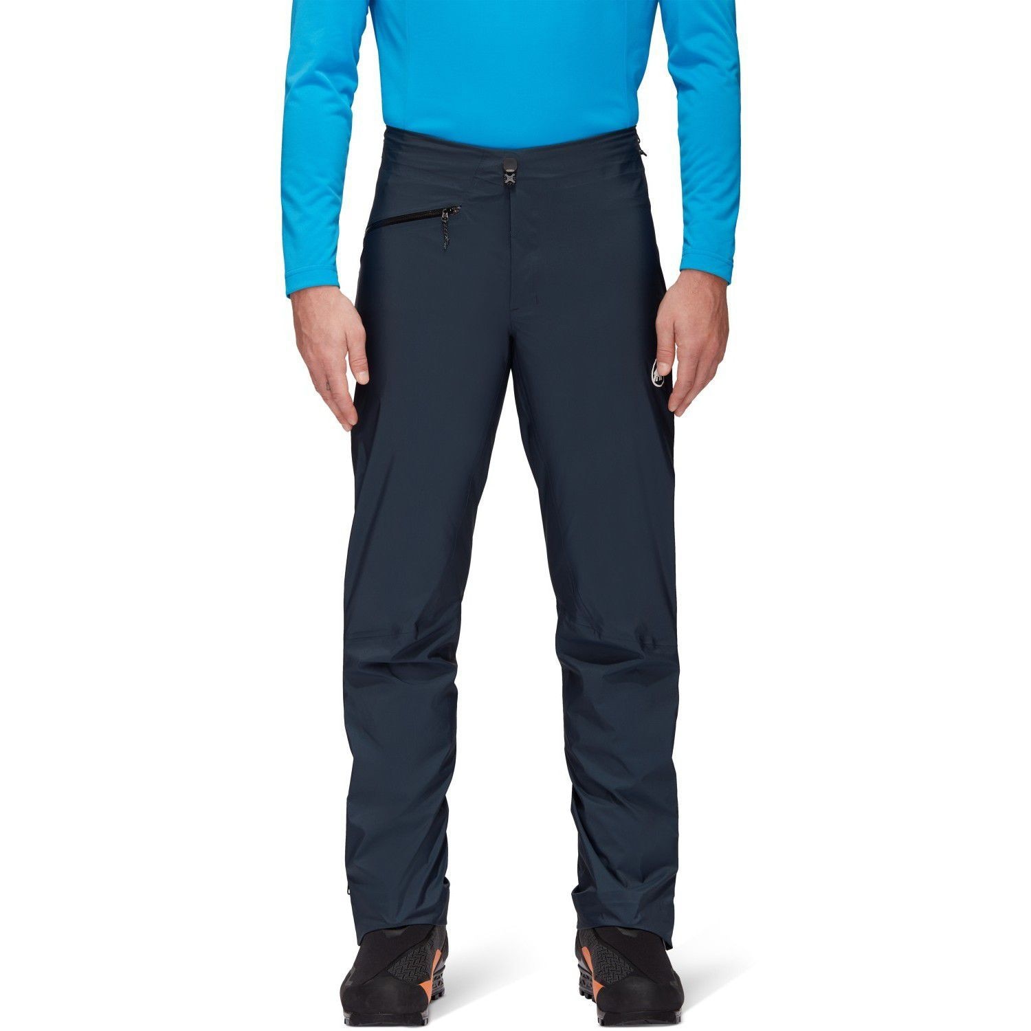 Mammut Pantalón de montaña de hombre NORDWAND LIGHT impermeable Azul marino