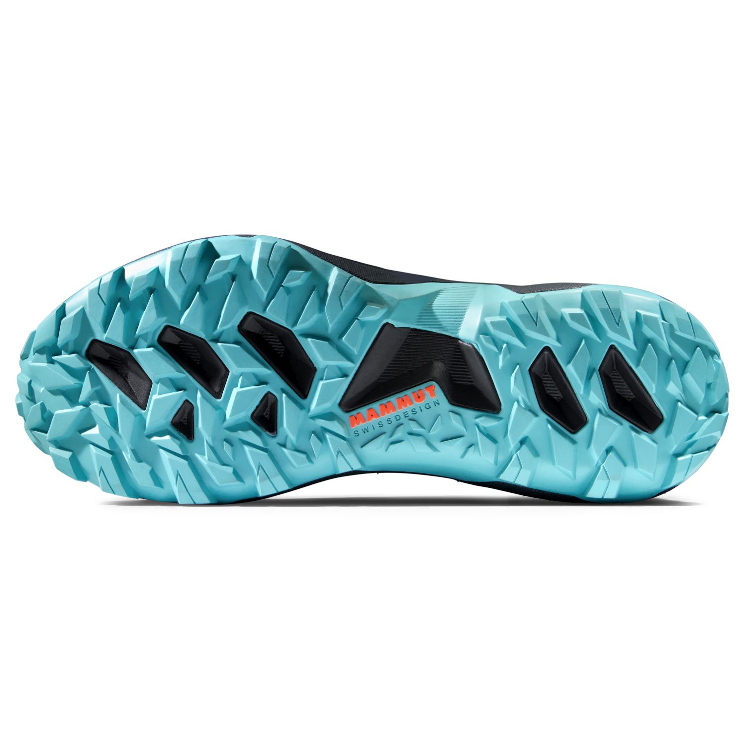 Zapatillas de montaña de mujer SERTIG II Gore-Tex Mammut - Negro / Azul Negro / Azul-2
