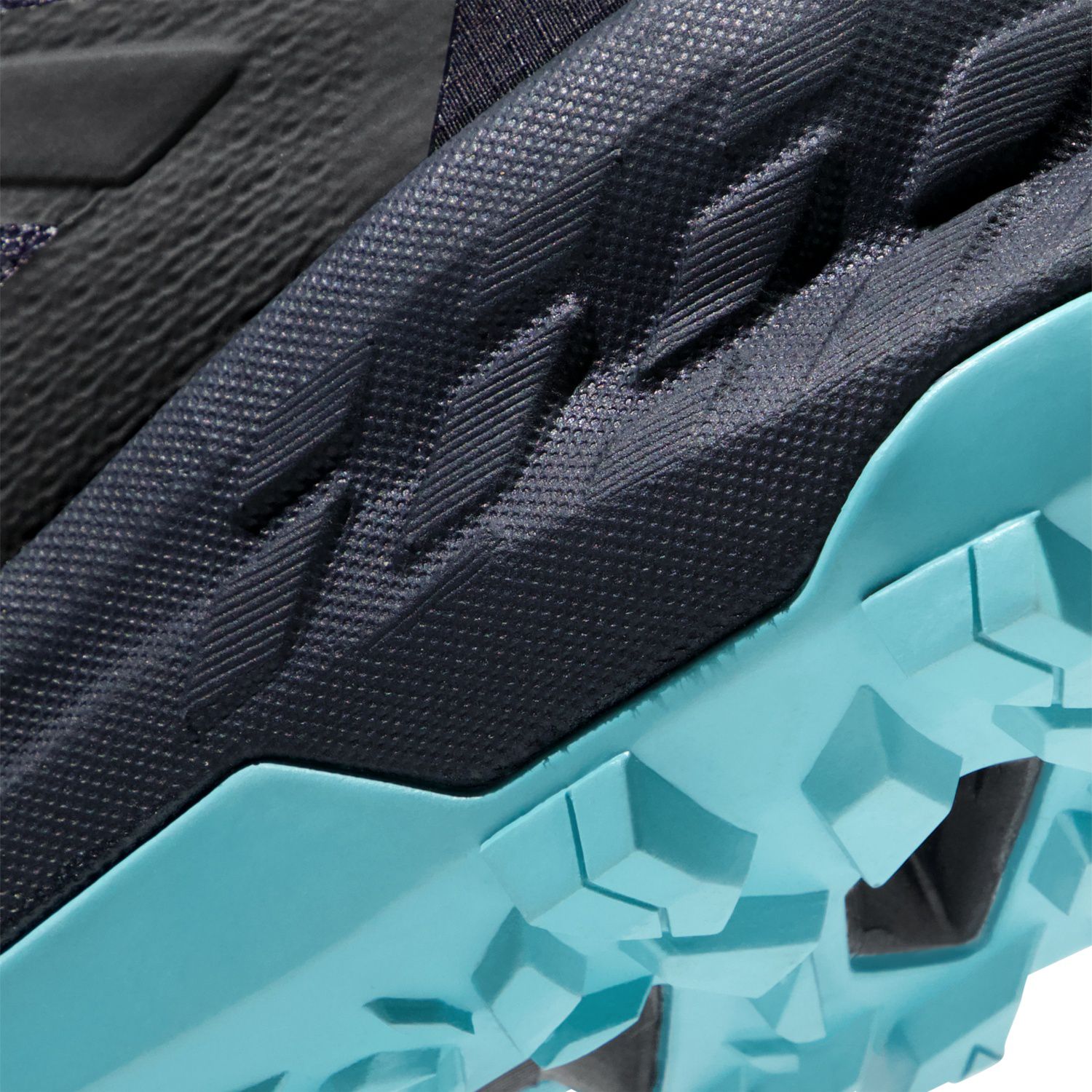 Zapatillas de montaña de mujer SERTIG II Gore-Tex Mammut - Negro / Azul Negro / Azul-4