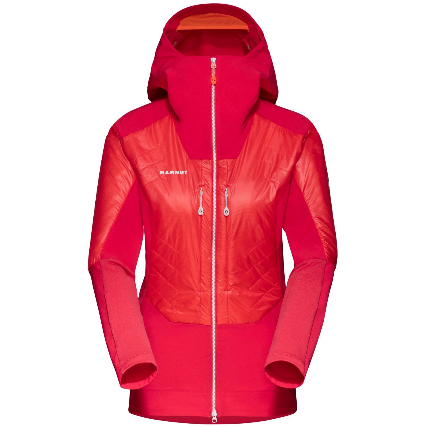 Chaqueta de montaña de mujer EISFELD HYBRID cortavientos Mammut - Rojo Rojo-1