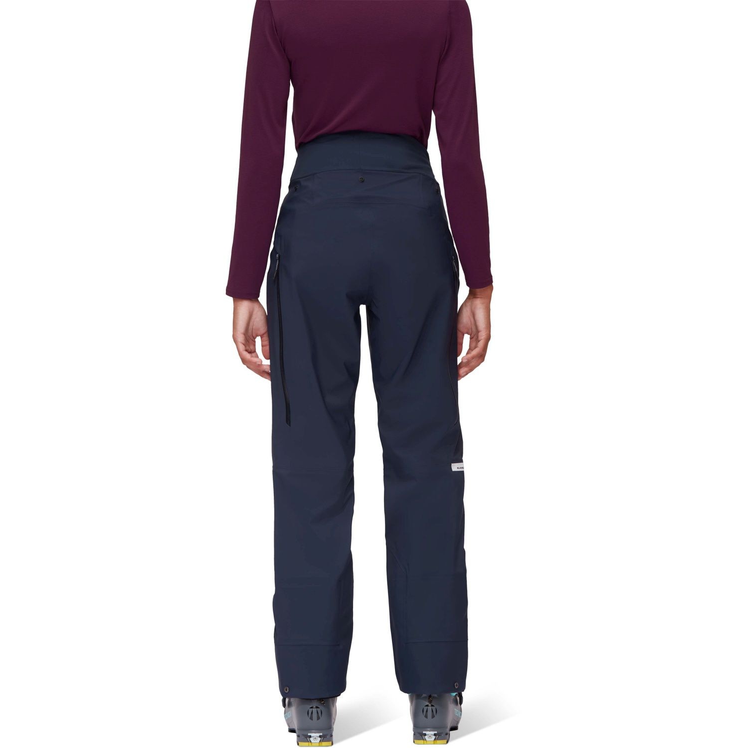 Imagen 2 de Pantalón de esquí de mujer HALDIGRAT Mammut - Azul marino Azul marino