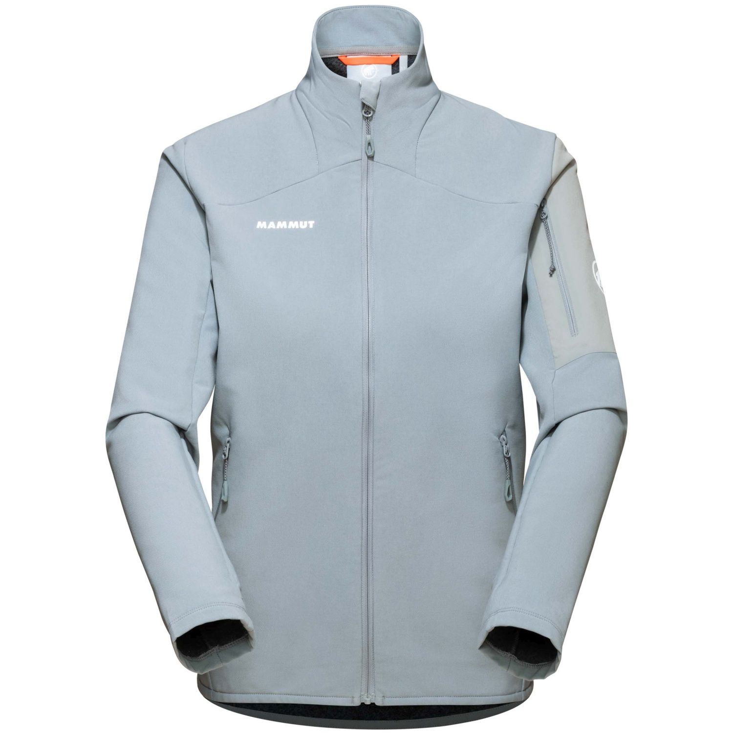 Forro polar de montaña de mujer MADRIS Mammut - Gris claro Gris claro-1