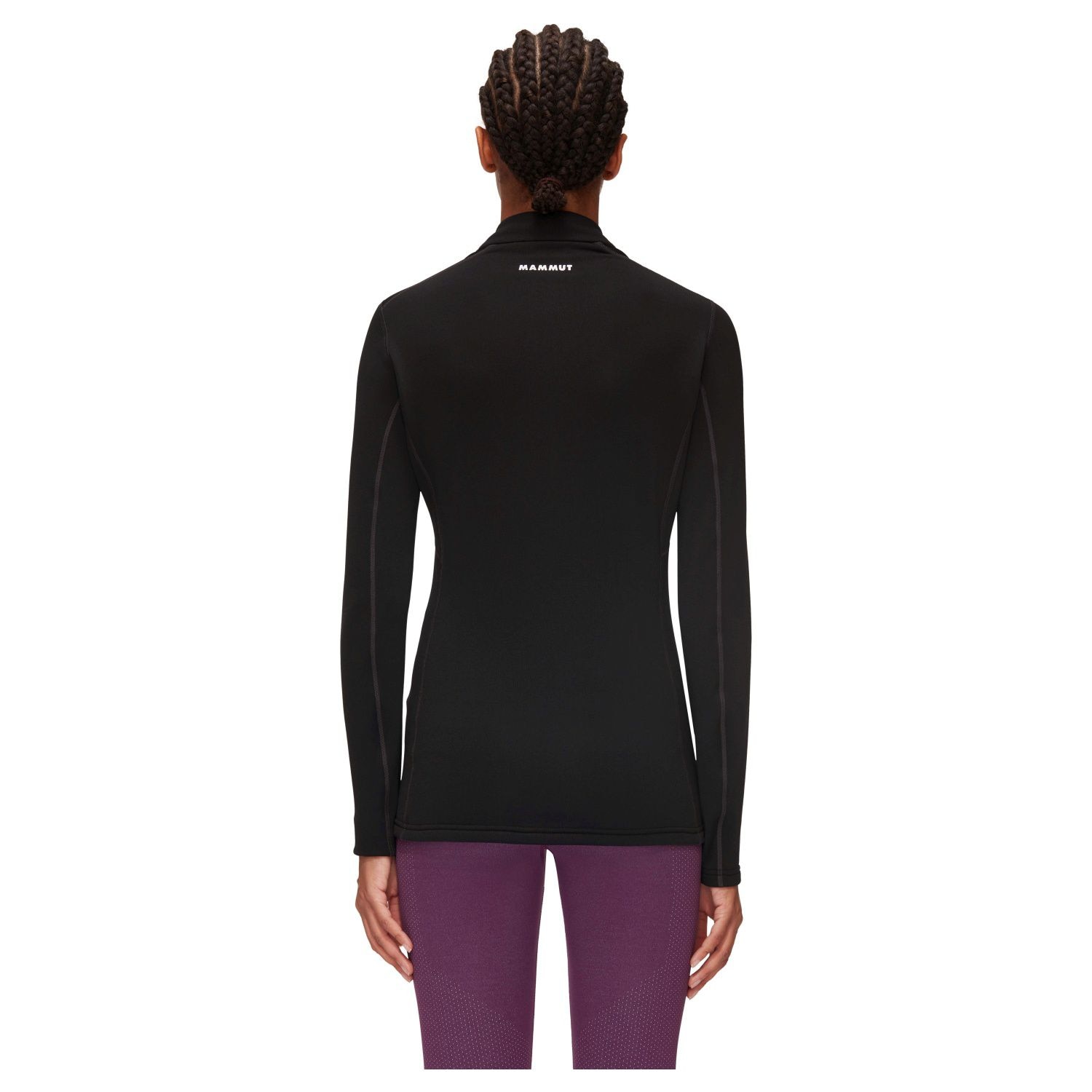 Jersey de montaña de mujer AENERGY HALF ZIP Mammut - Negro Negro-2