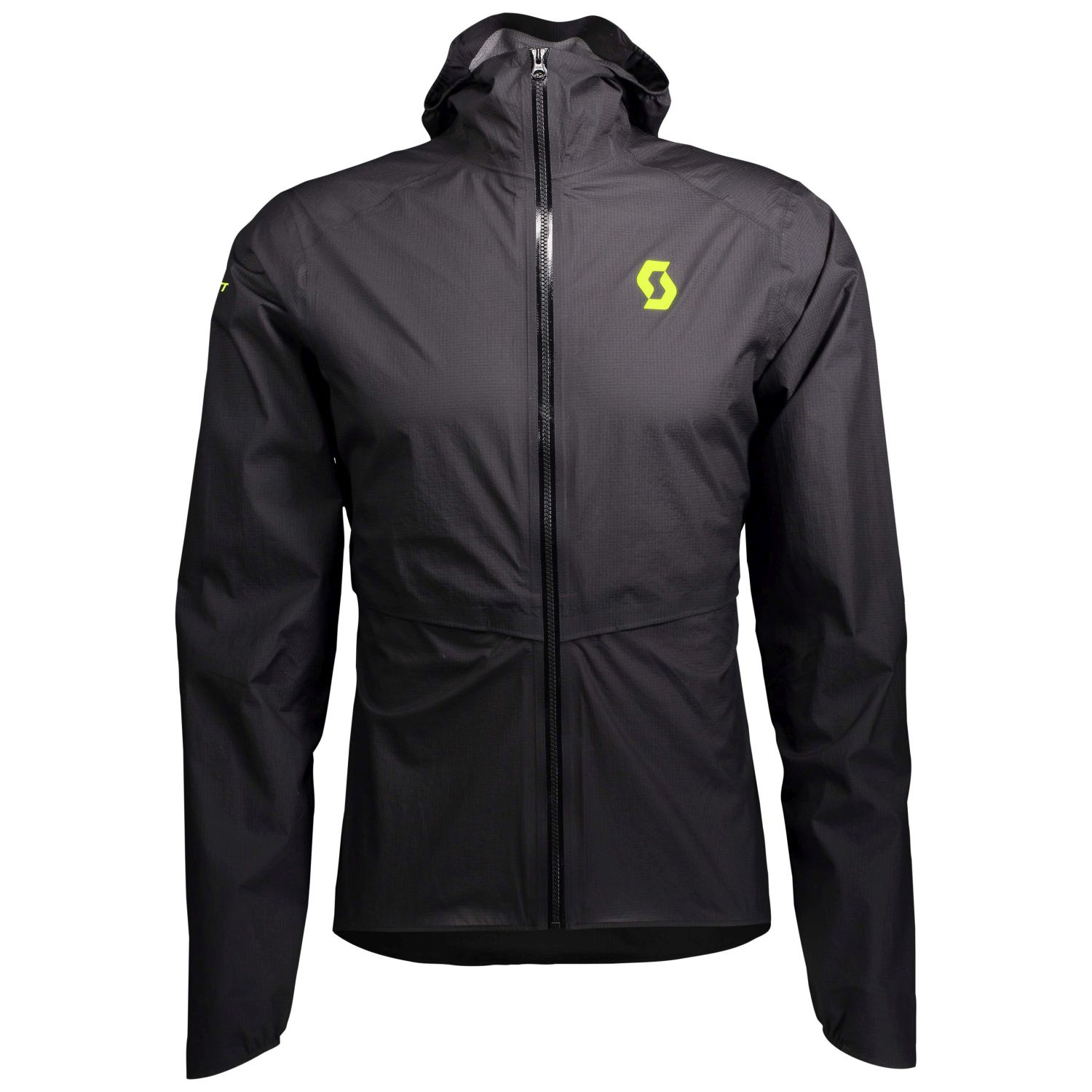 Chaqueta impermeable de running de hombre RC RUN WP Scott - Negro Negro-3