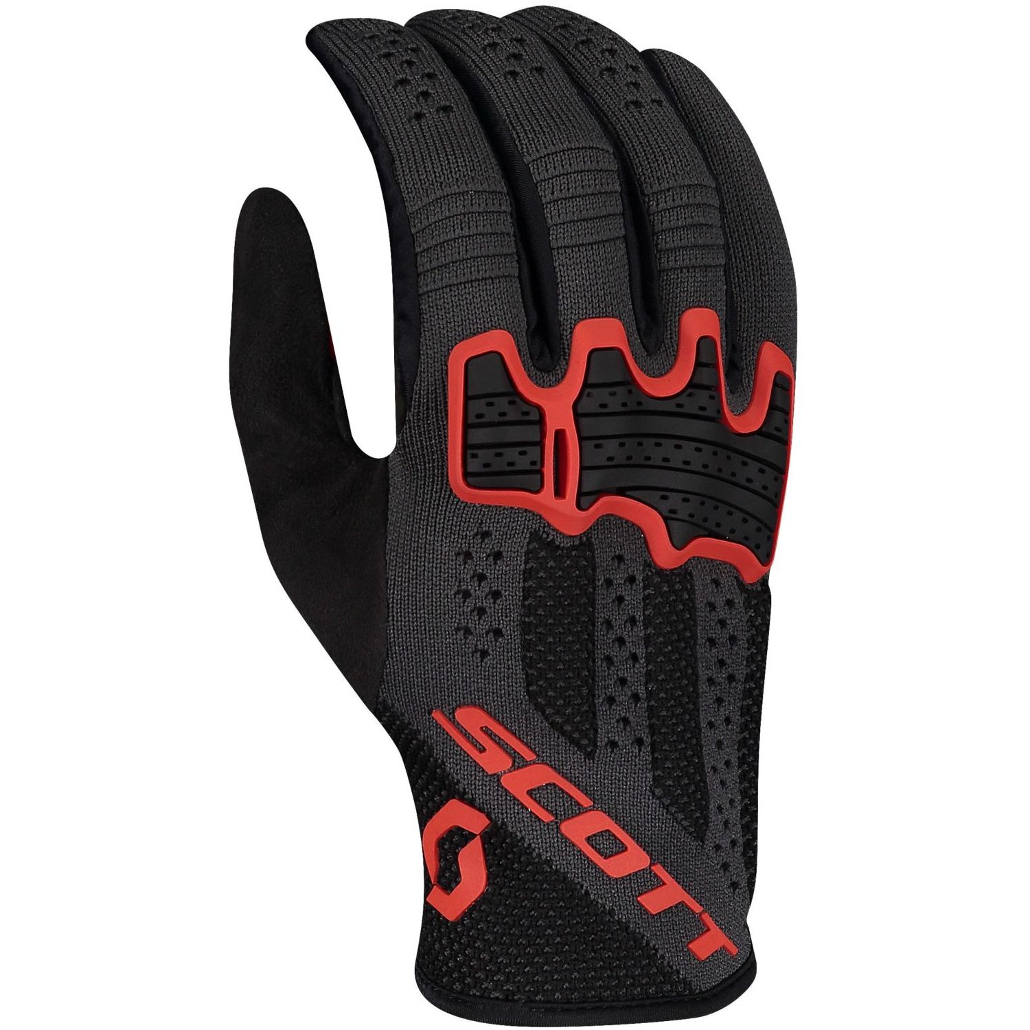 Guante de ciclismo unisex GRAVITY LF Scott - Negro Negro-1