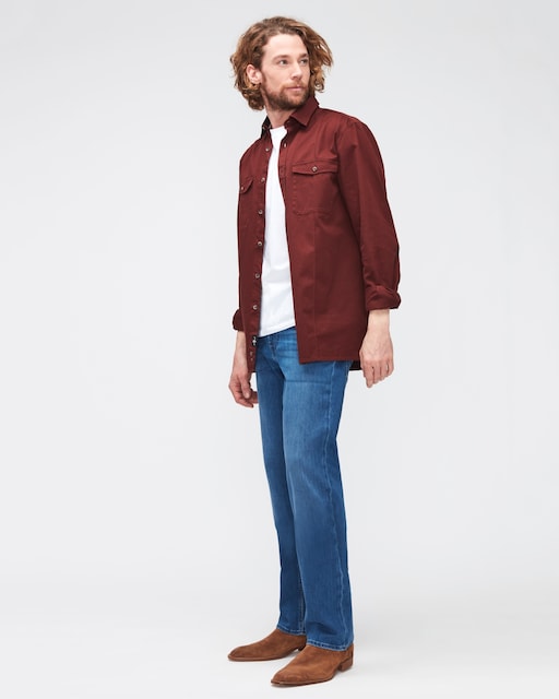 Imagen 0 de Vaqueros de hombre rectos de tiro medio