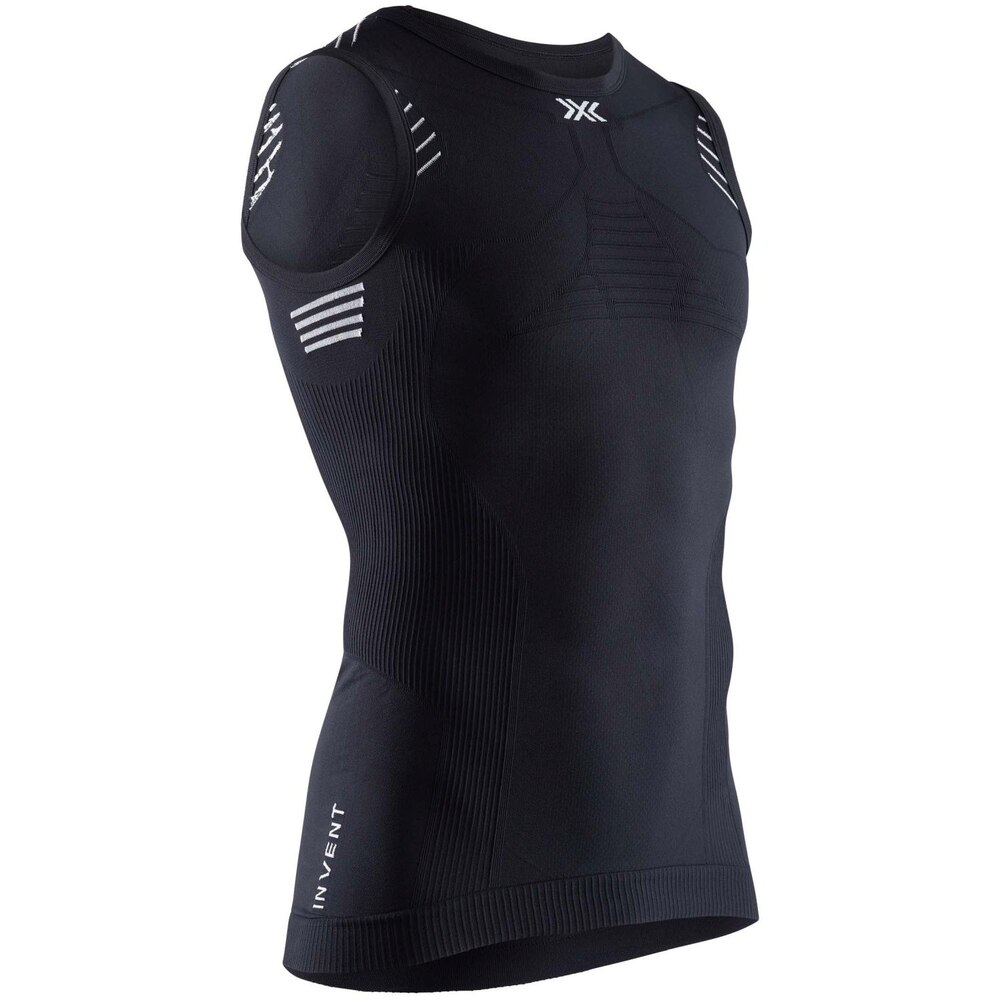 Lgt Singlet Lt camiseta de manga corta hombre ropa interior para xbionic invent negro corrida esquí