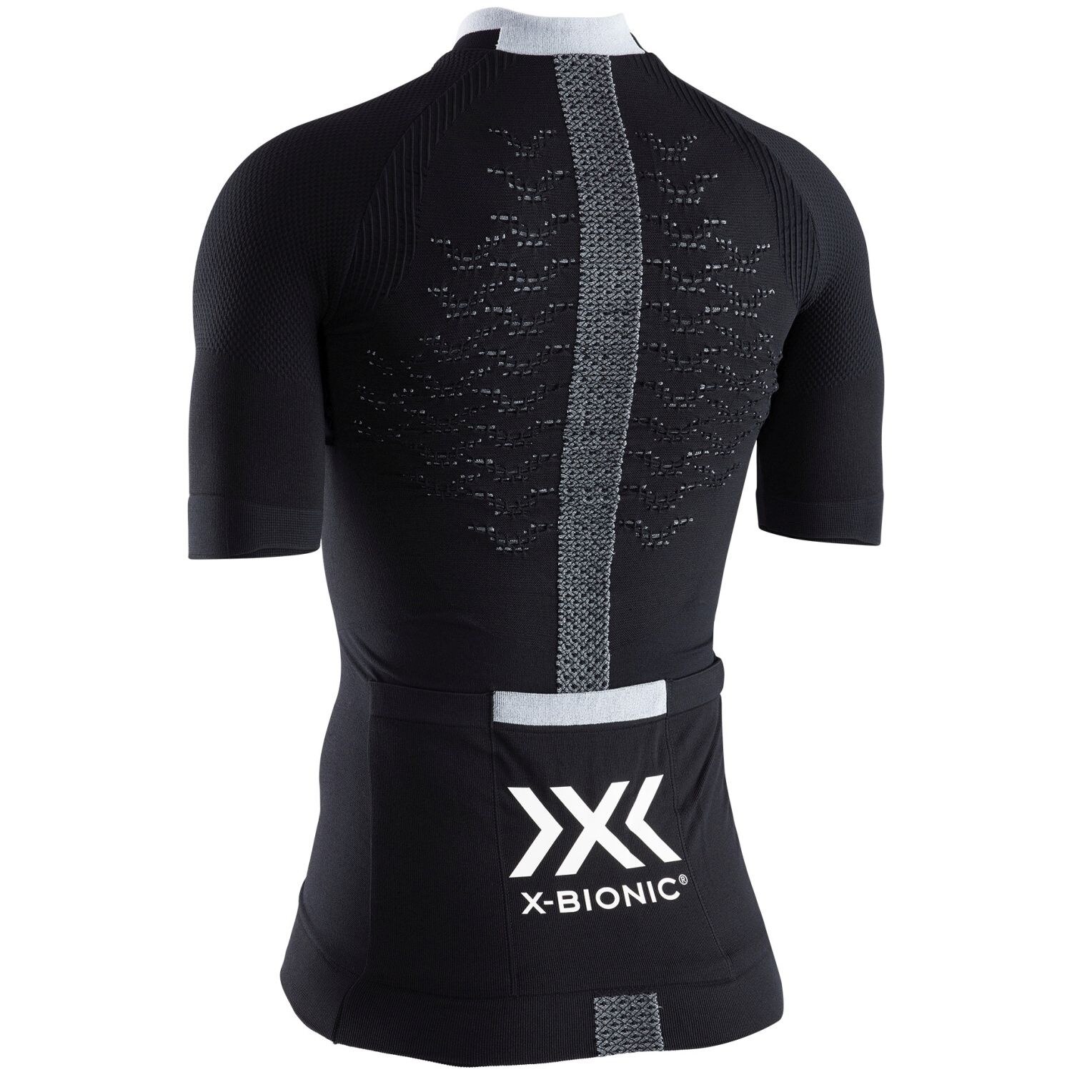 Maillot de ciclismo de mujer THE TRICK G2 BIKE ZIP X-Bionic - Negro Negro-3