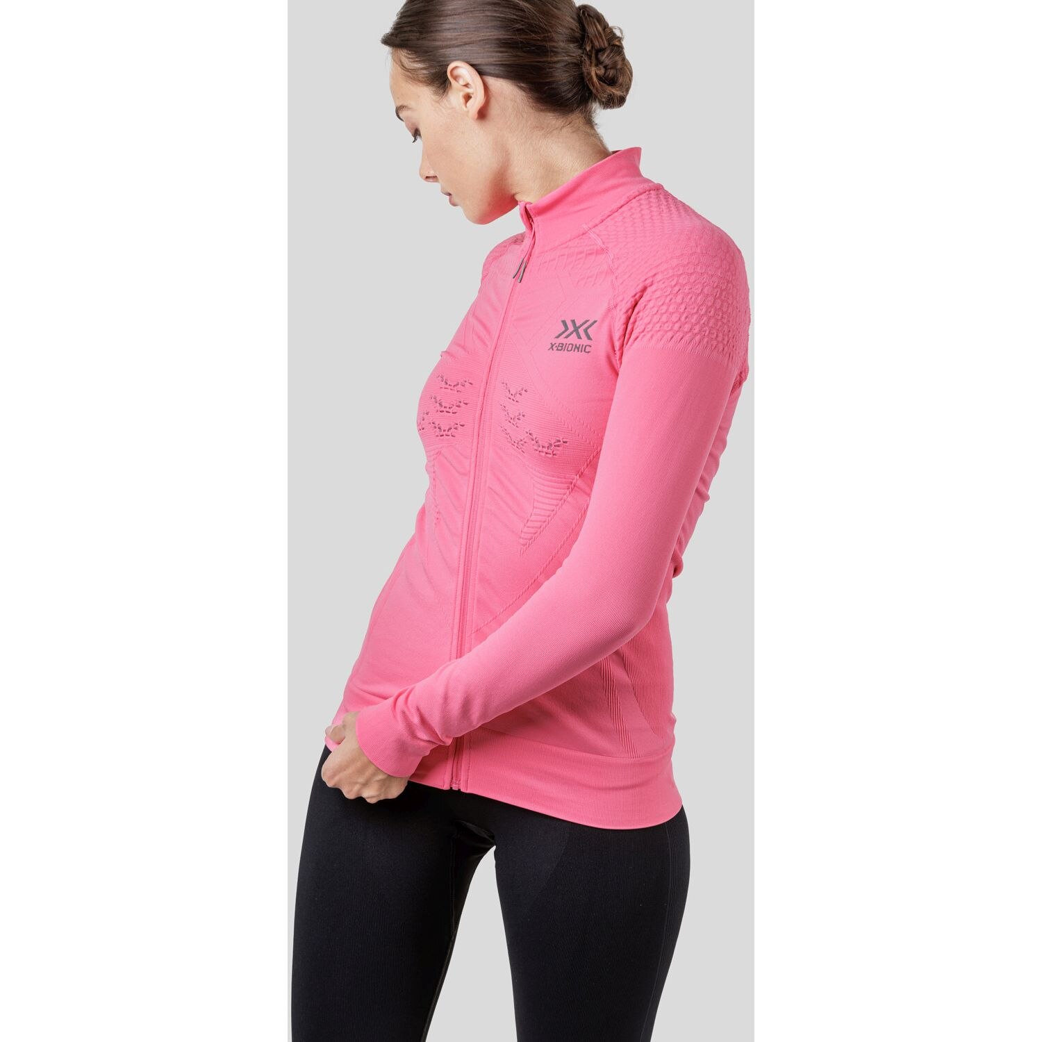 Chaqueta de mujer ENERGIZER 4 0 TRANSMISSION LAYER X-Bionic - Rosa Rosa-3