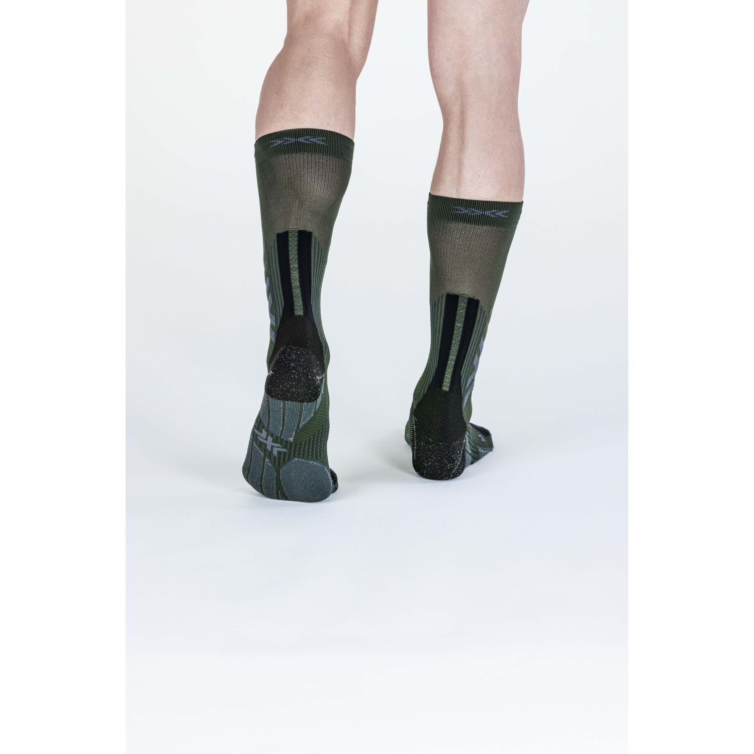 Imagen 4 de Calcetines de montaña unisex EXPERT SILVER CREW X-Socks - Verde Verde