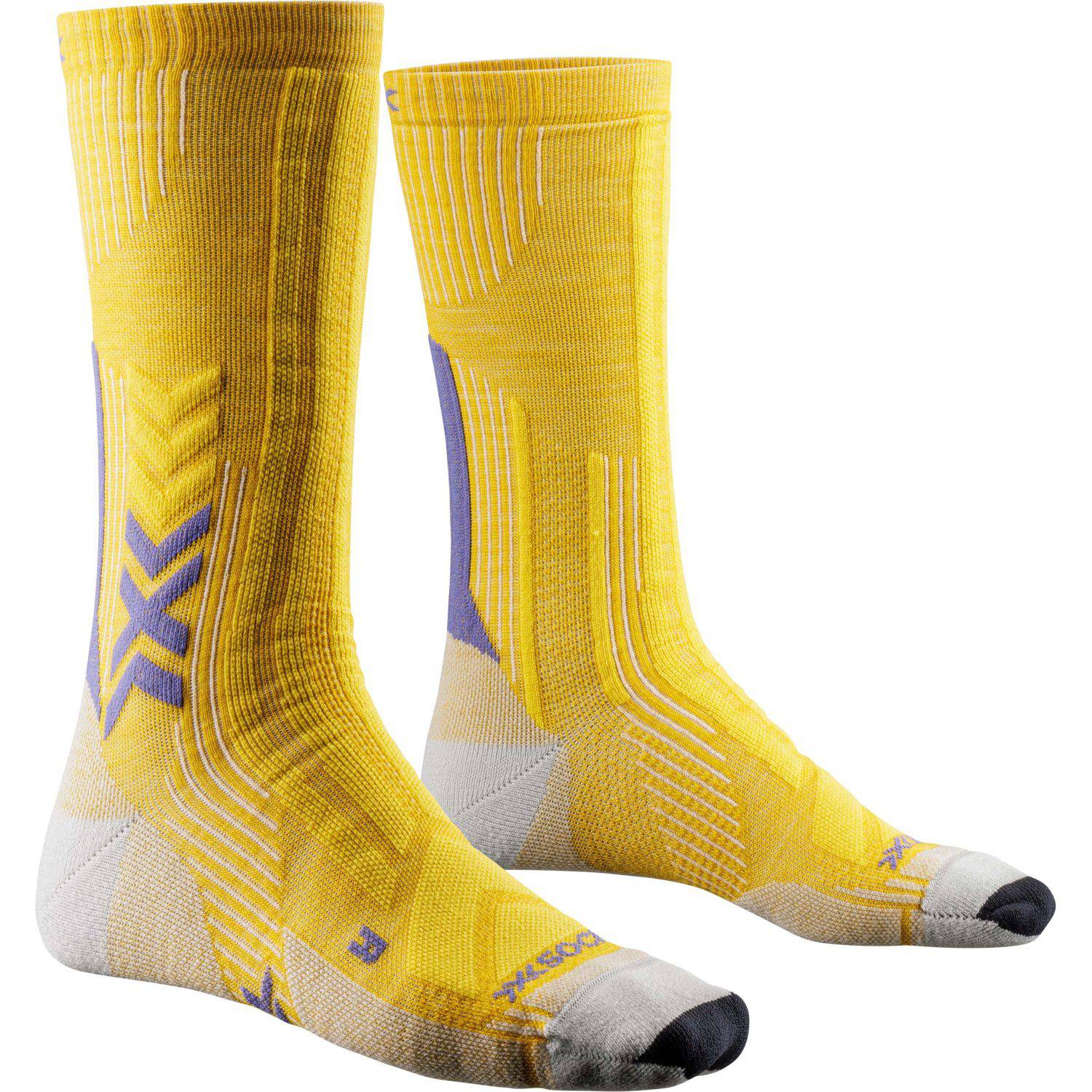Imagen 0 de Calcetines de montaña unisex PERFORM MERINO CREW X-Socks Amarillo