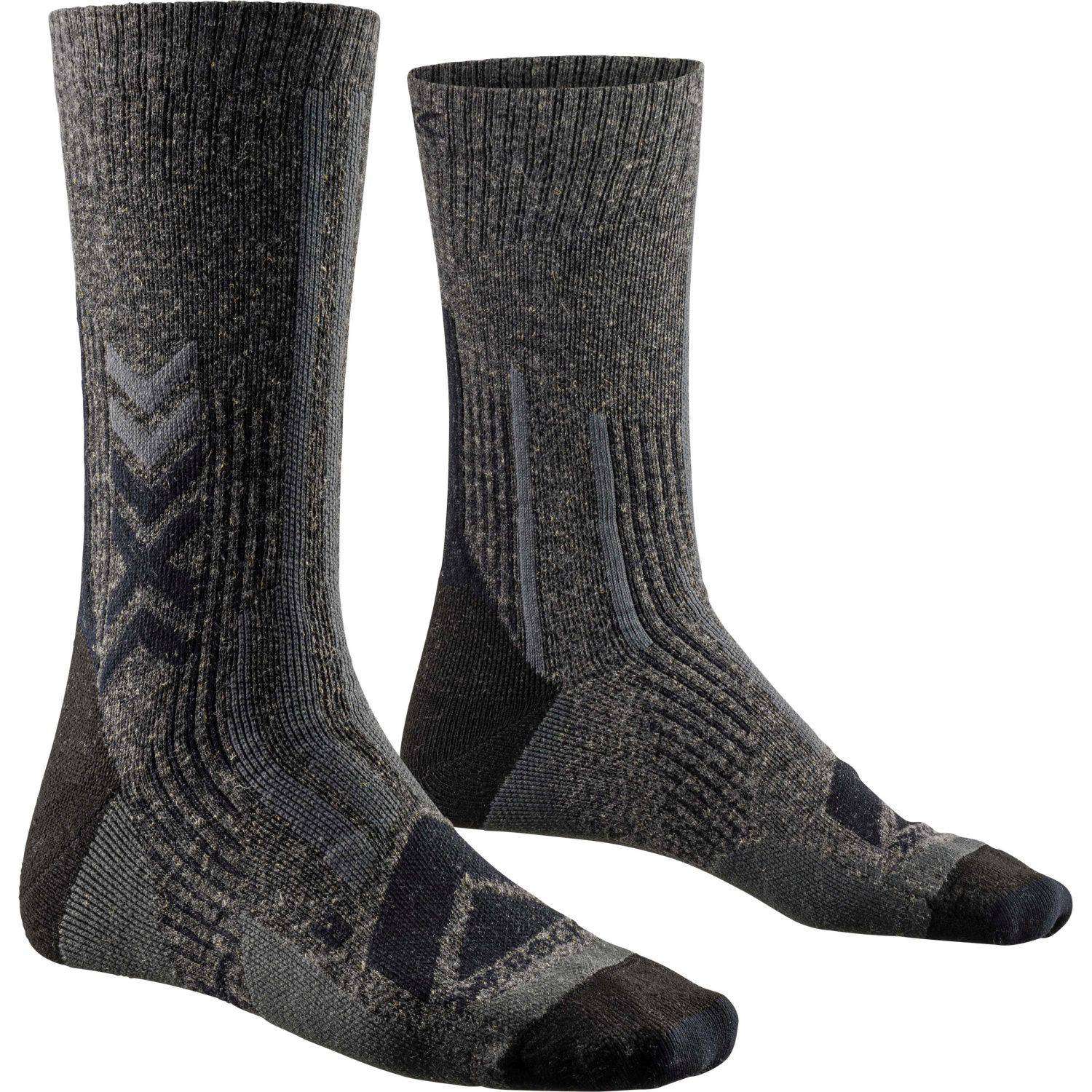 Imagen 1 de Calcetines de montaña unisex PERFORM MERINO CREW X-Socks - Negro Negro