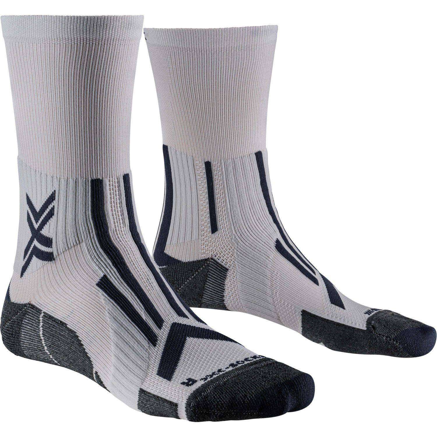 Imagen 0 de Calcetines de trail running unisex PERFORM CREW X-Socks Gris claro