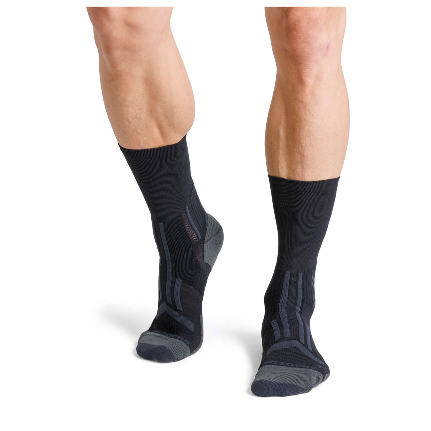 Imagen 2 de Calcetines de trail running unisex PERFORM CREW X-Socks - Negro Negro