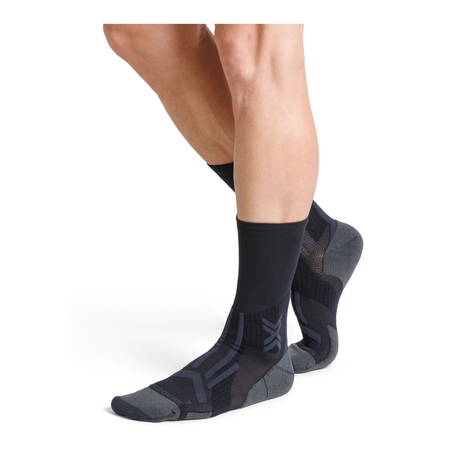 Imagen 3 de Calcetines de trail running unisex PERFORM CREW X-Socks - Negro Negro