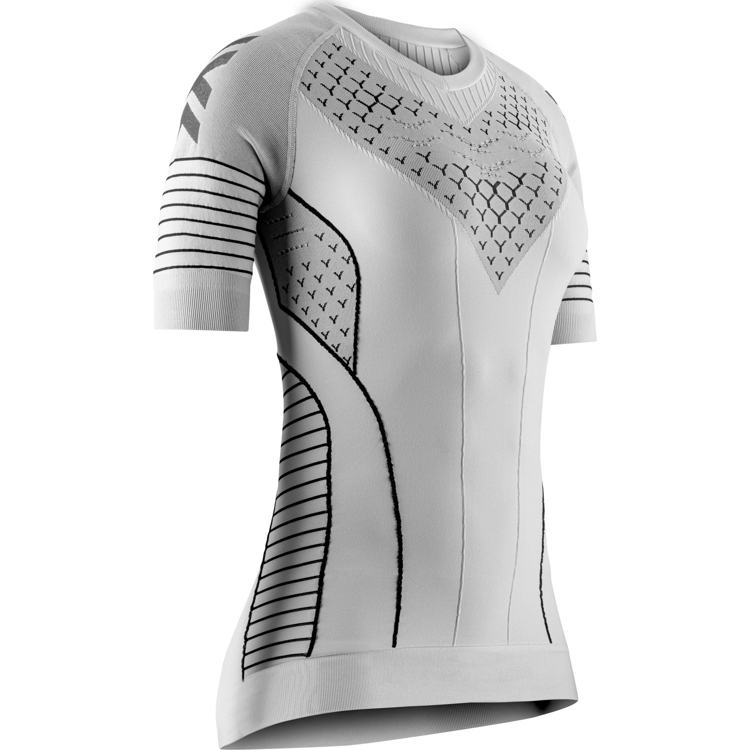 T-shirt de Running Twyce Race X-bionic Branco-1