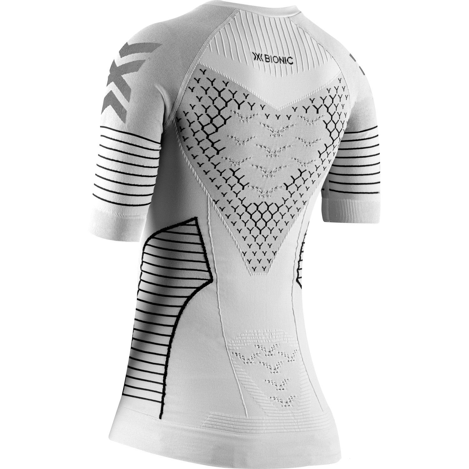 T-shirt de Running Twyce Race X-bionic Branco-2