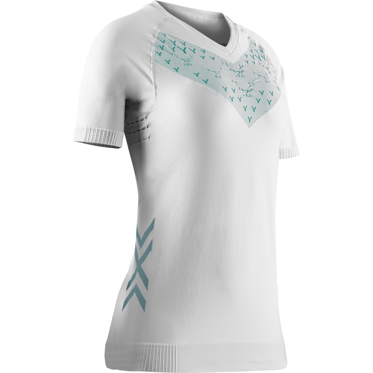 T-shirt de Running Twyce Run X-bionic Branco-1