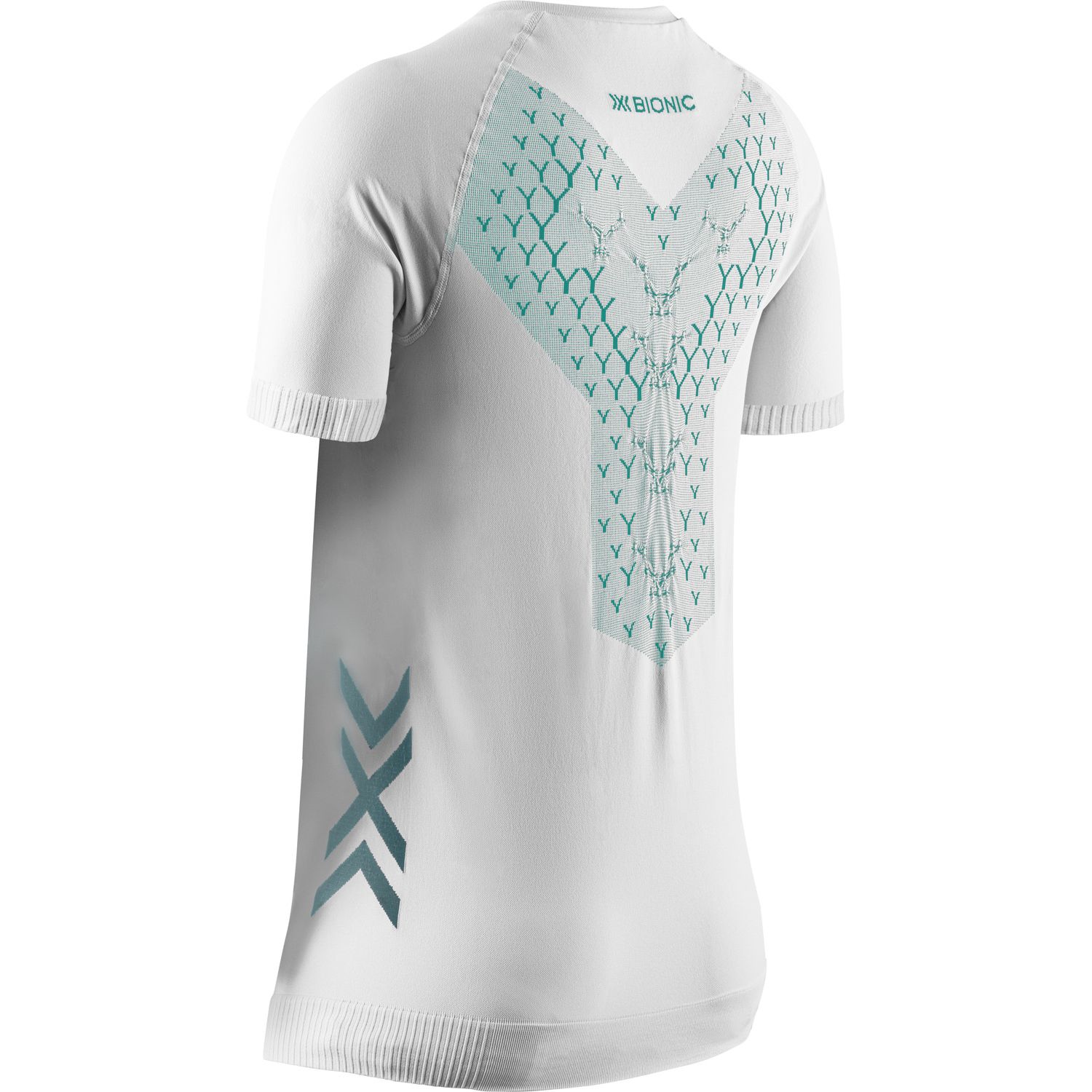 T-shirt de Running Twyce Run X-bionic Branco-2