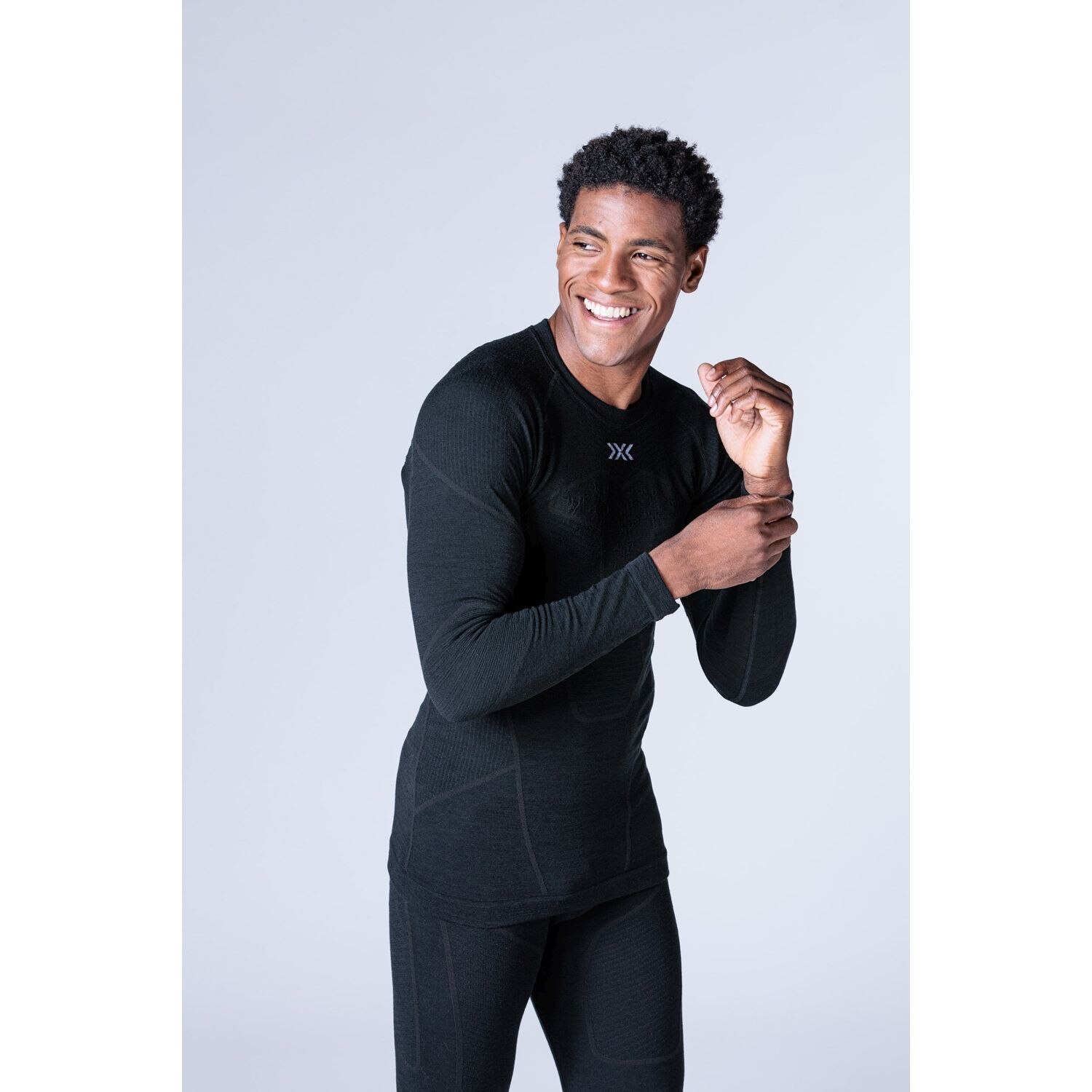 Camiseta de esquí de hombre SYMBIO MERINO X-Bionic - Negro Negro-4