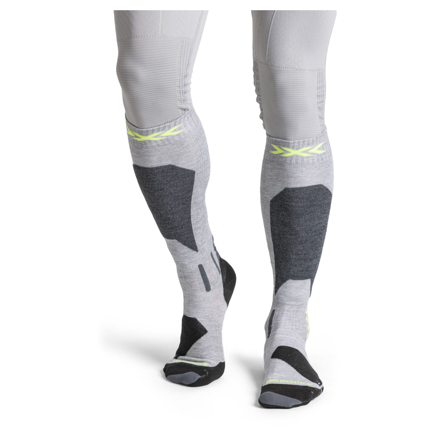 Imagen 2 de Calcetines de esquí unisex DISCOVER OTC X-Socks - Gris claro Gris claro