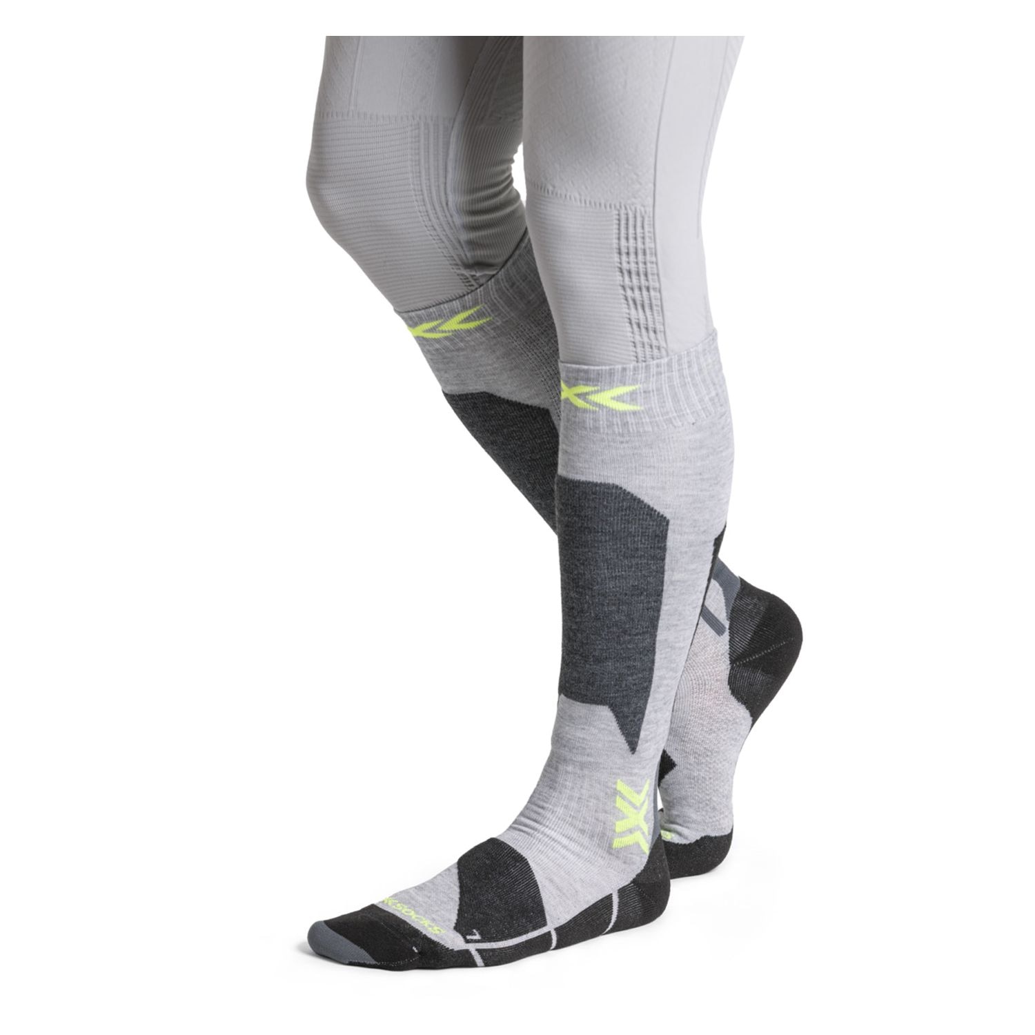 Imagen 3 de Calcetines de esquí unisex DISCOVER OTC X-Socks - Gris claro Gris claro