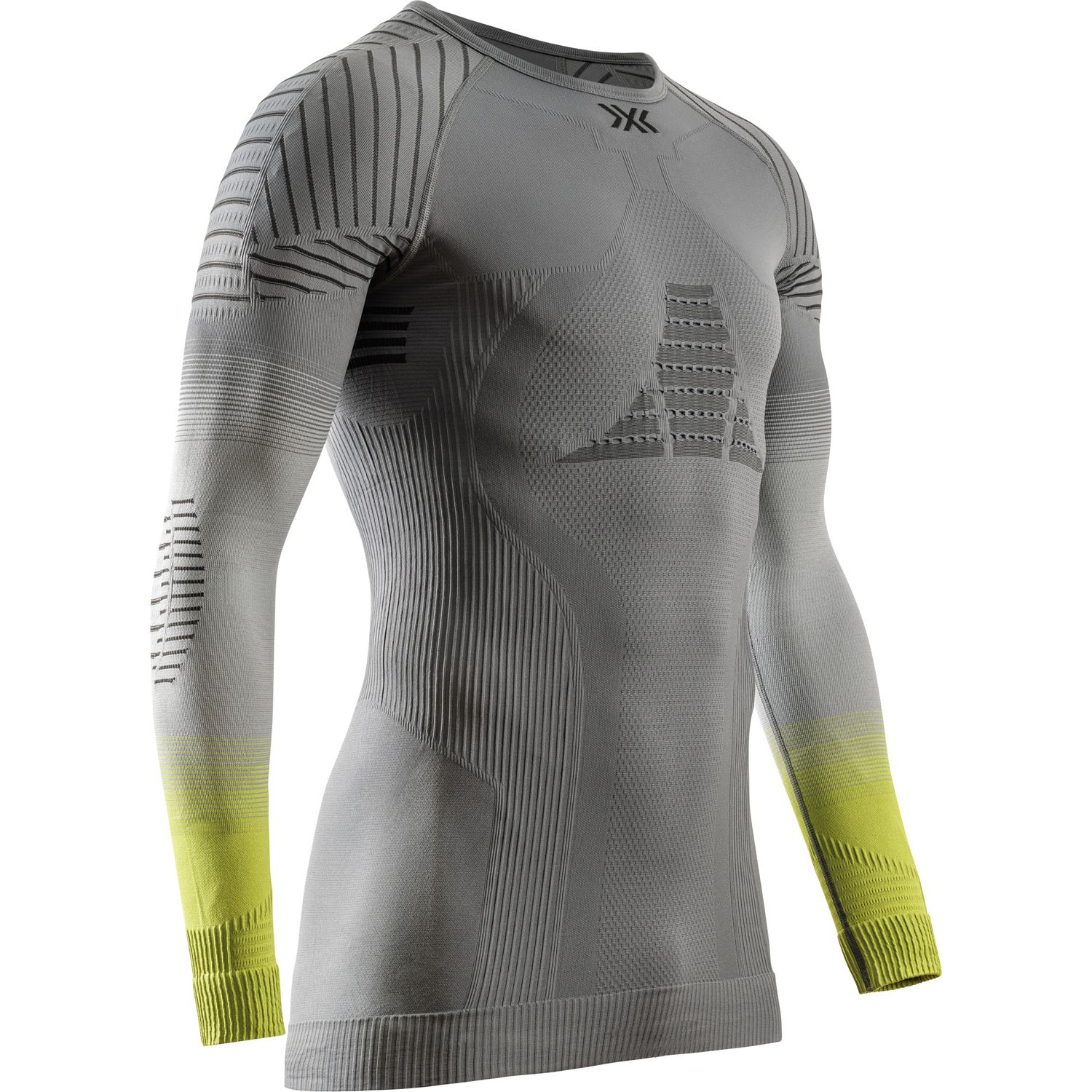 Camiseta térmica de hombre INVENT FX X-Bionic - Gris / Amarillo Gris / Amarillo-1