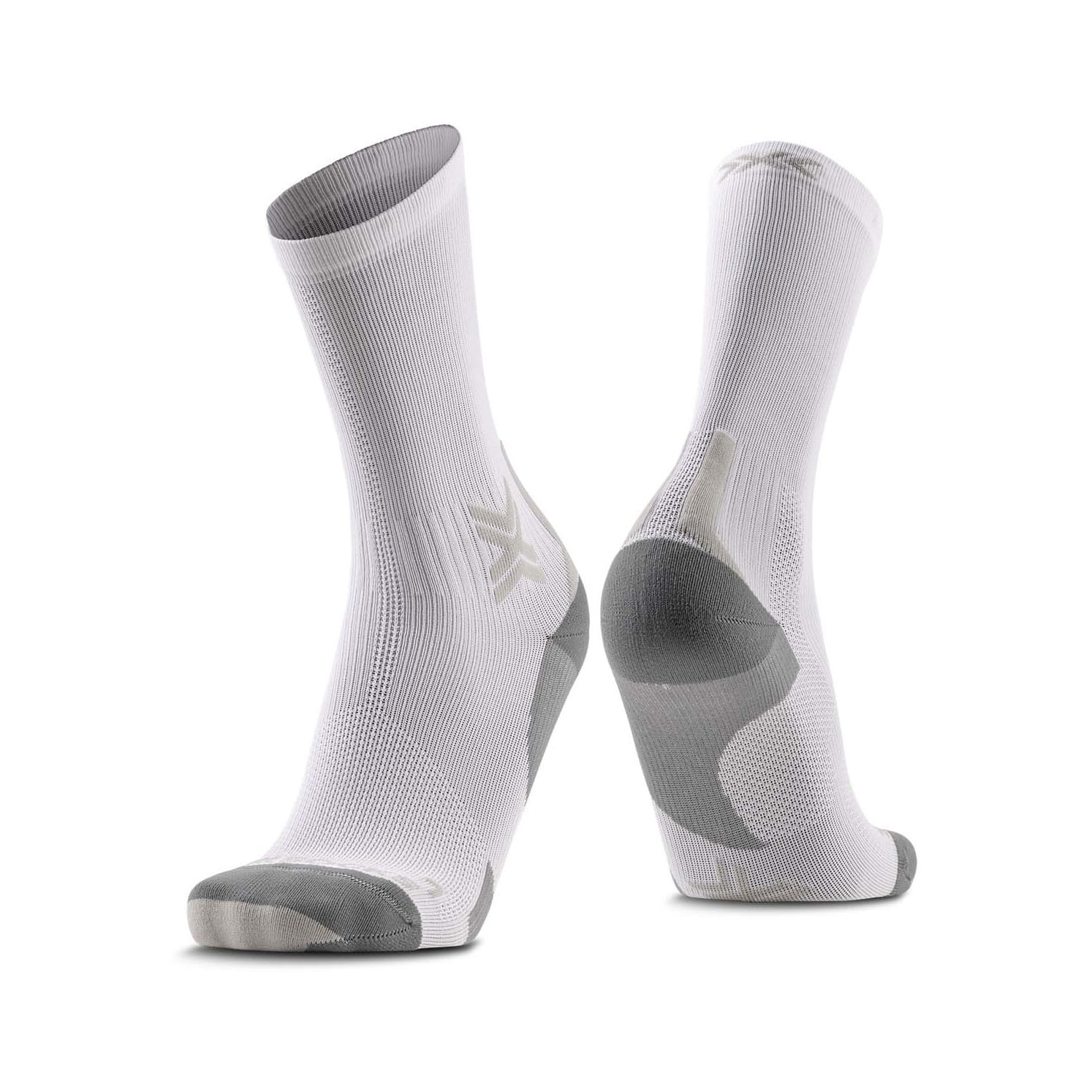 Calcetines de trail running unisex DISCOVER CREW X-Socks - Blanco Blanco-1