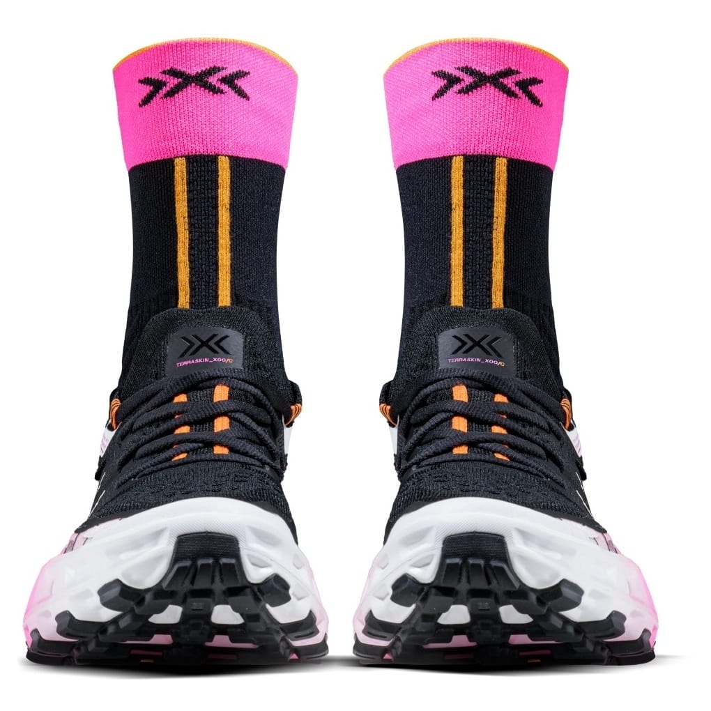 Zapatillas de trail running unisex TERRASKIN X00C + calcetín X-Bionic - Rosa Rosa-5
