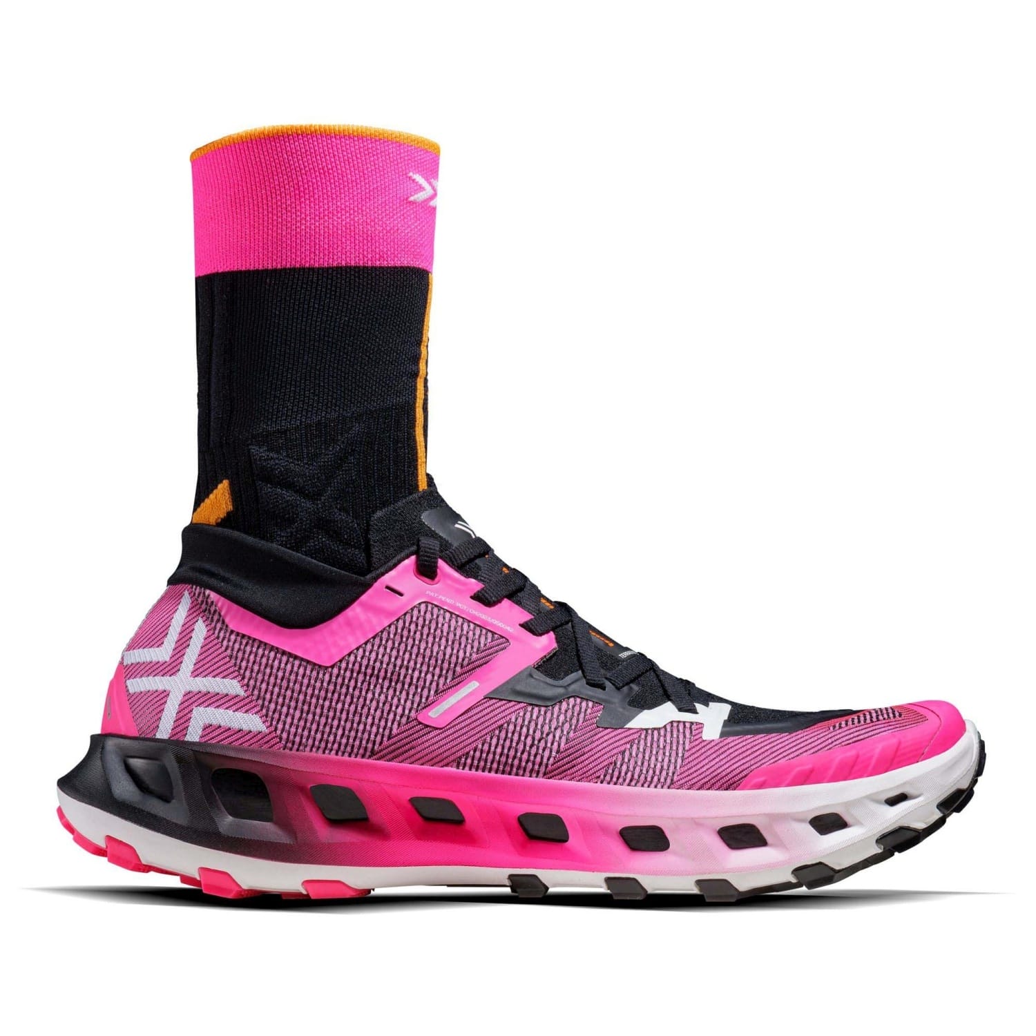 Zapatillas de trail running unisex TERRASKIN X02 + calcetín X-Bionic - Rosa Rosa-1