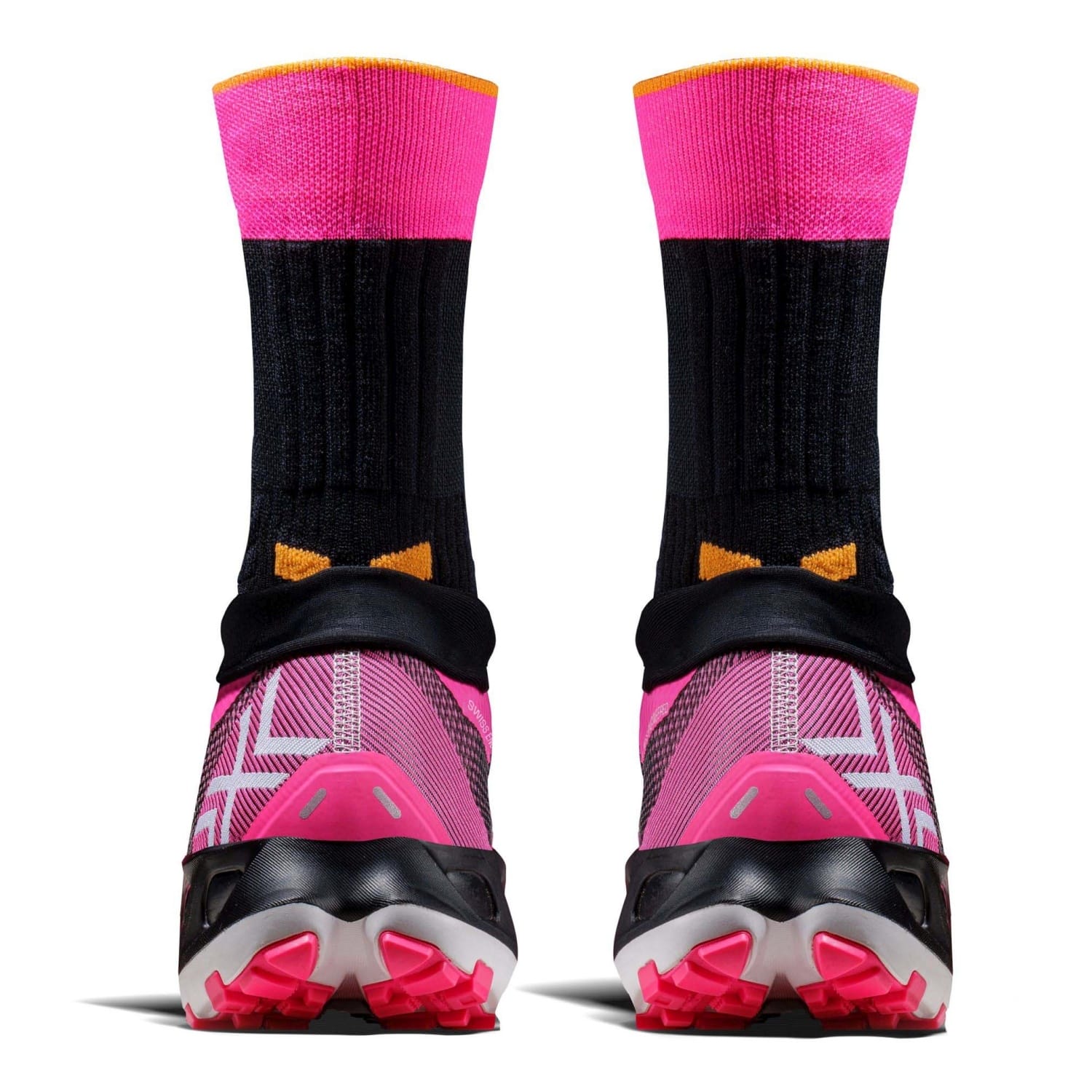 Zapatillas de trail running unisex TERRASKIN X02 + calcetín X-Bionic - Rosa Rosa-3