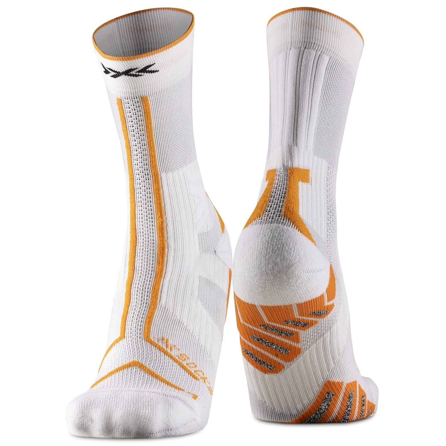 Imagen 1 de Calcetines de trail running unisex TERRASKIN EXPERT CREW X-Socks - Blanco / Naranja Blanco / Naranja