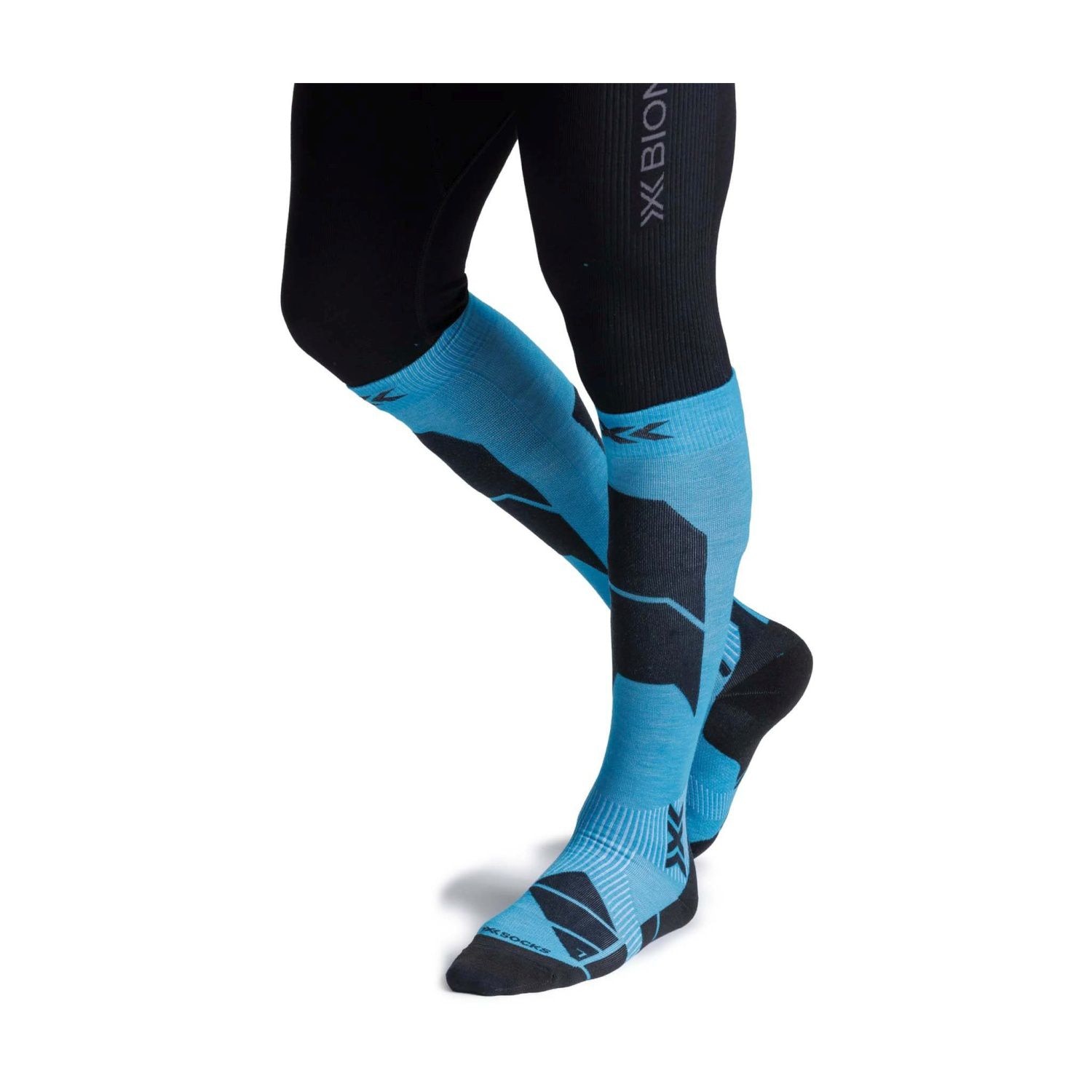 Imagen 3 de Calcetines de esquí unisex PERFORM MERINO OTC X-Socks - Azul Azul