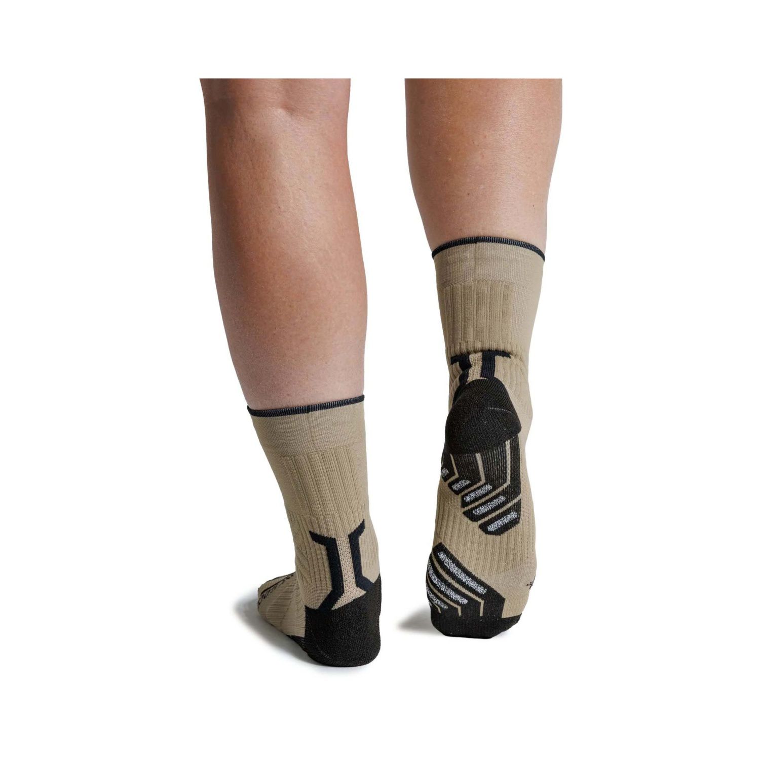 Imagen 4 de Calcetines de trail running unisex TERRASKIN EXPERT CREW X-Socks - Beige Beige