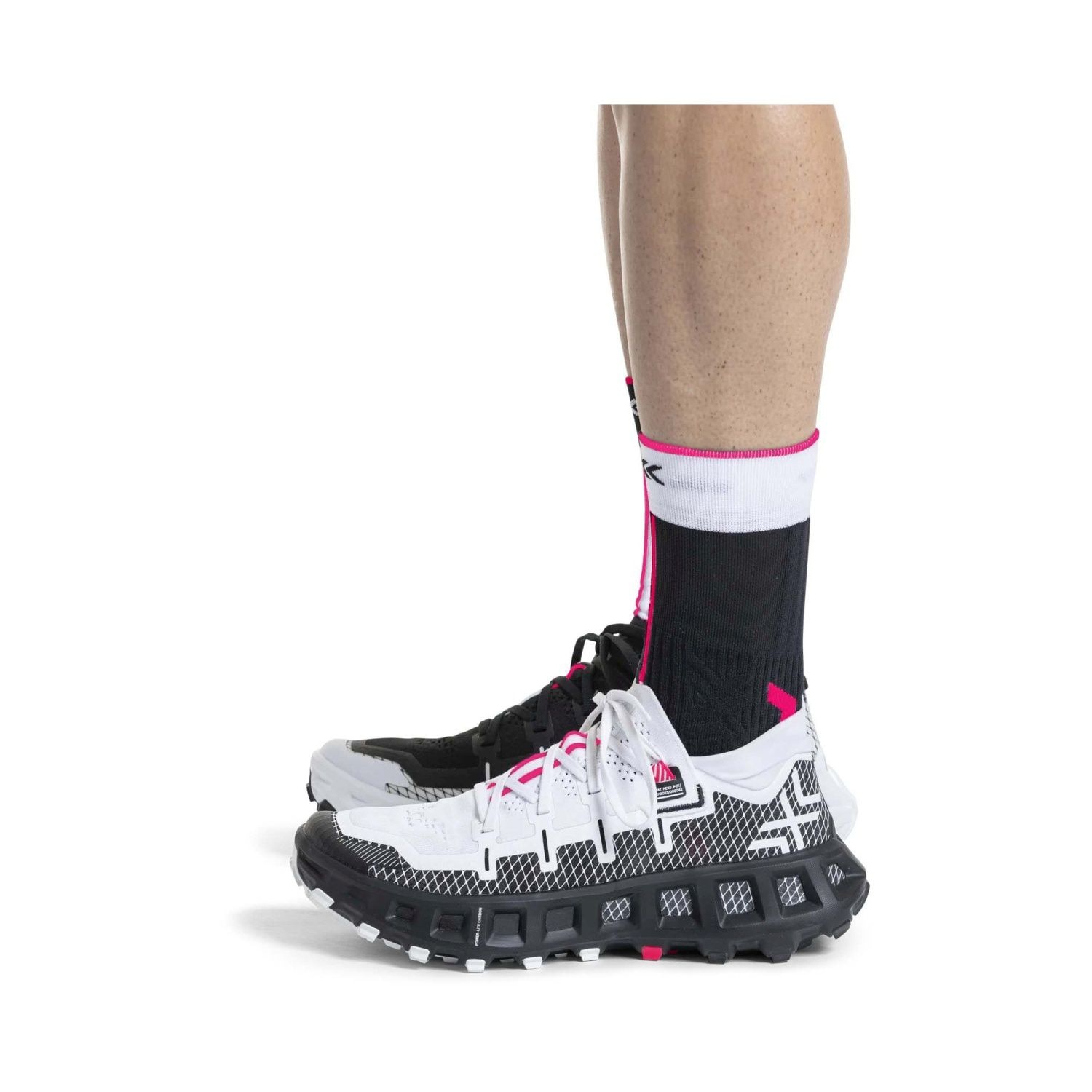 Zapatillas de trail running unisex TERRASKIN X00C + calcetín X-Bionic - Blanco Blanco-9