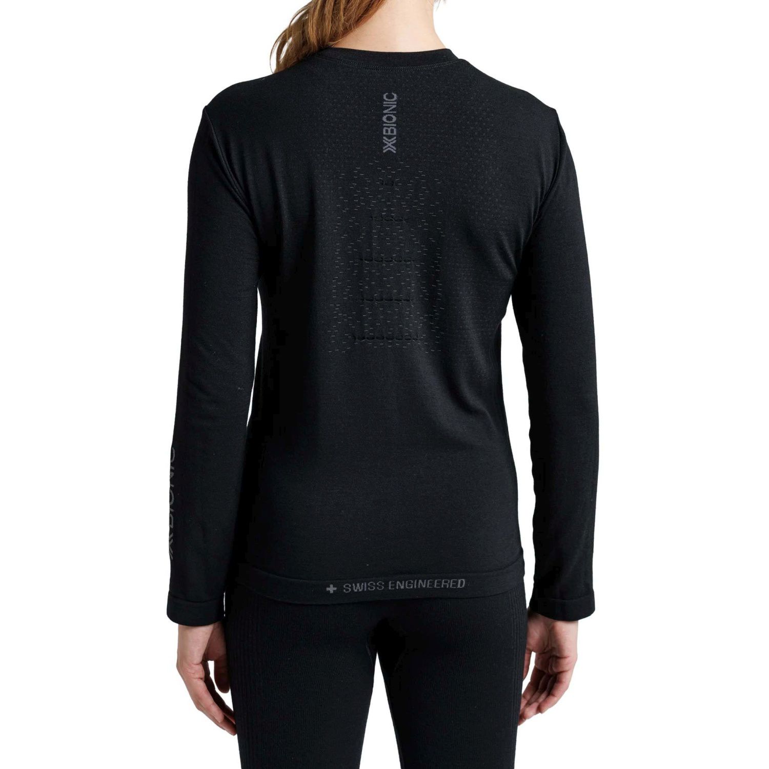 Camiseta térmica de mujer MIGHTYWOOL Merino X-Bionic - Negro Negro-6