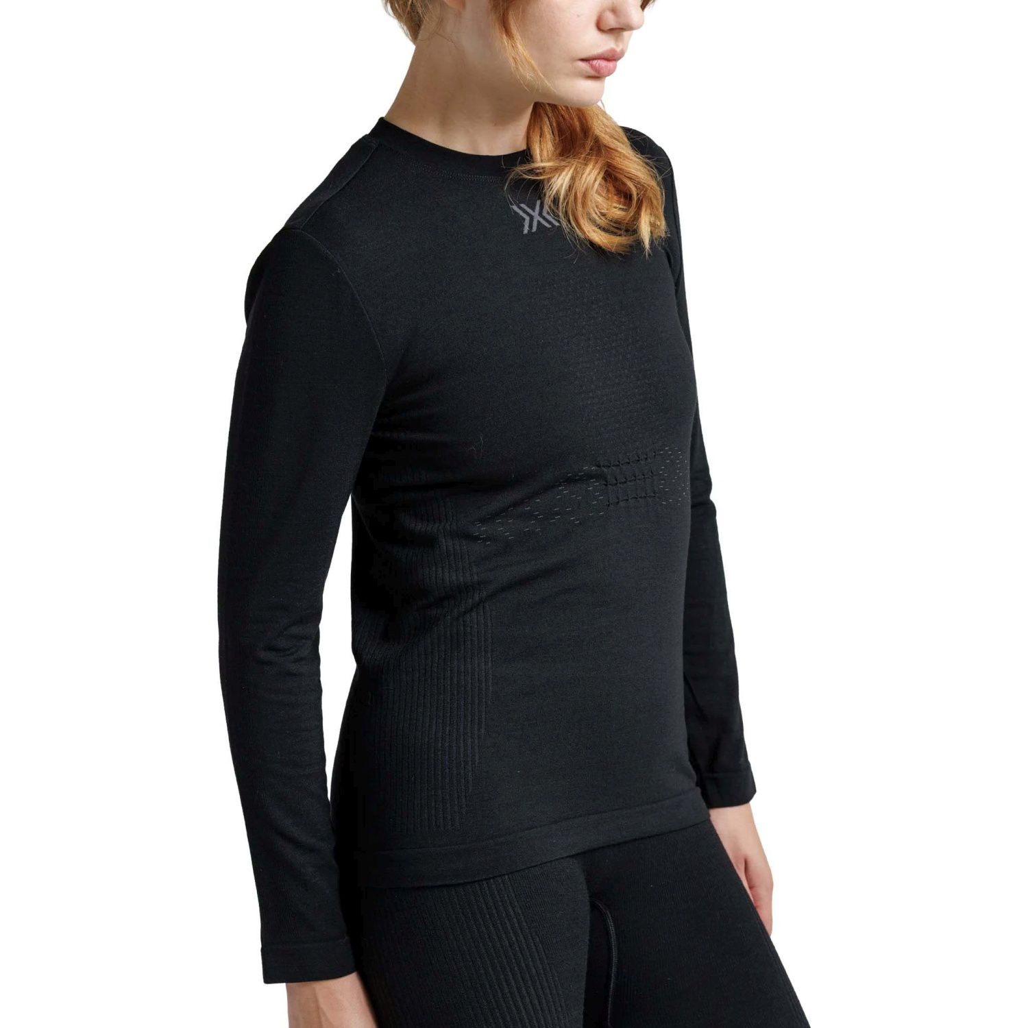 Camiseta térmica de mujer MIGHTYWOOL Merino X-Bionic - Negro Negro-8