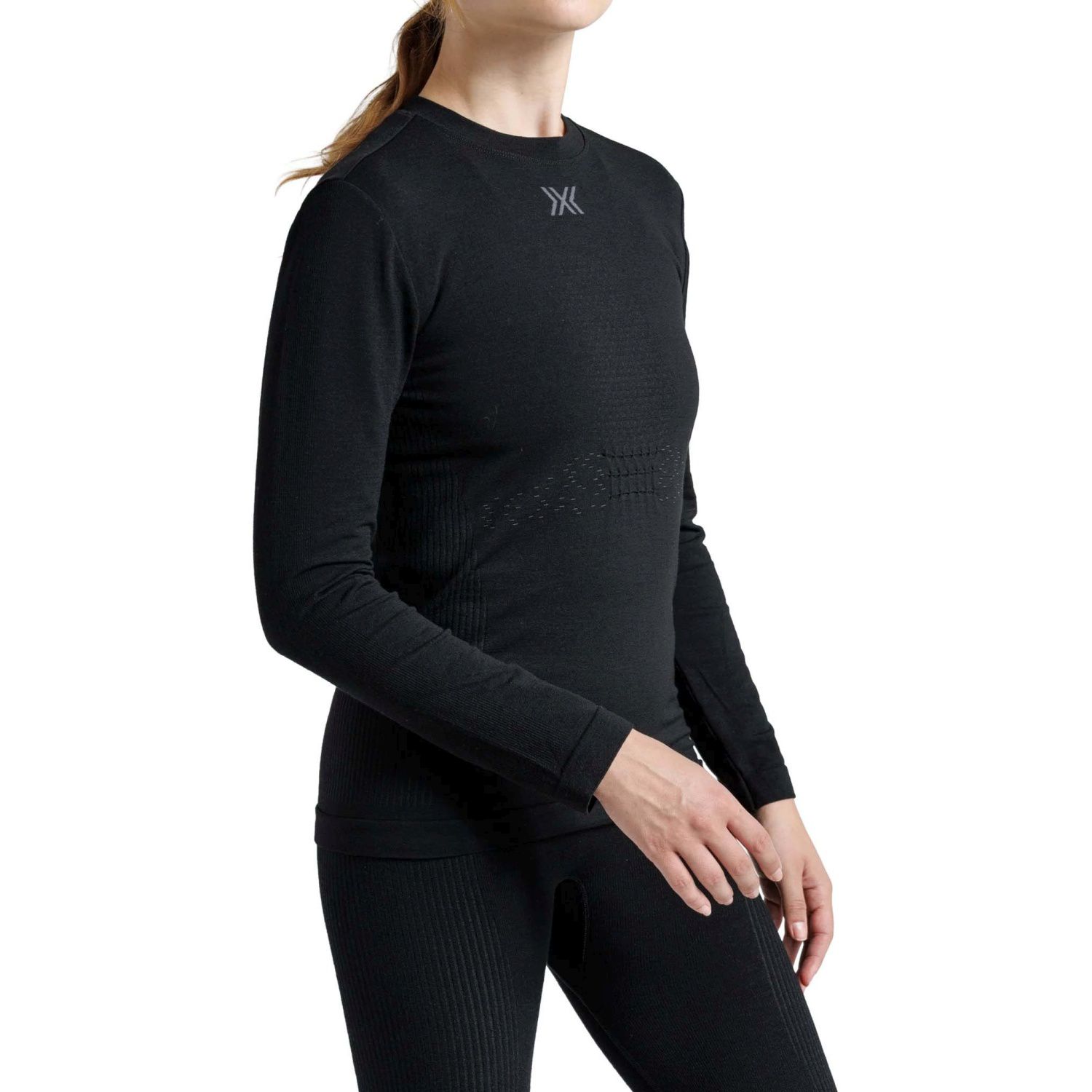Camiseta térmica de mujer MIGHTYWOOL Merino X-Bionic - Negro Negro-9