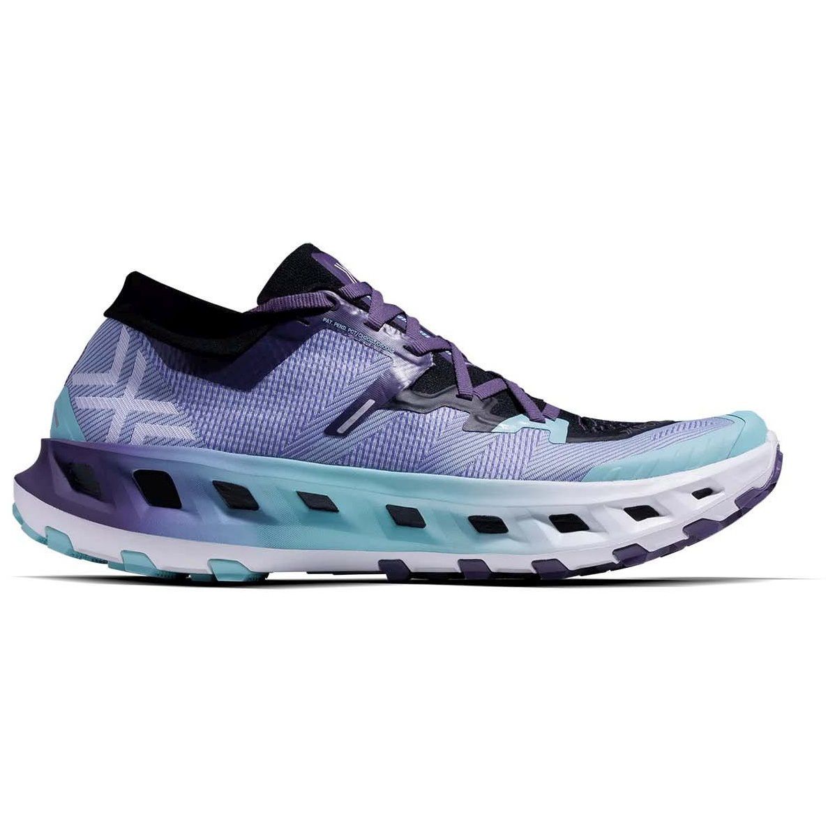 Zapatillas de trail running unisex TERRASKIN X02 + calcetín X-Bionic - Morado Morado-4
