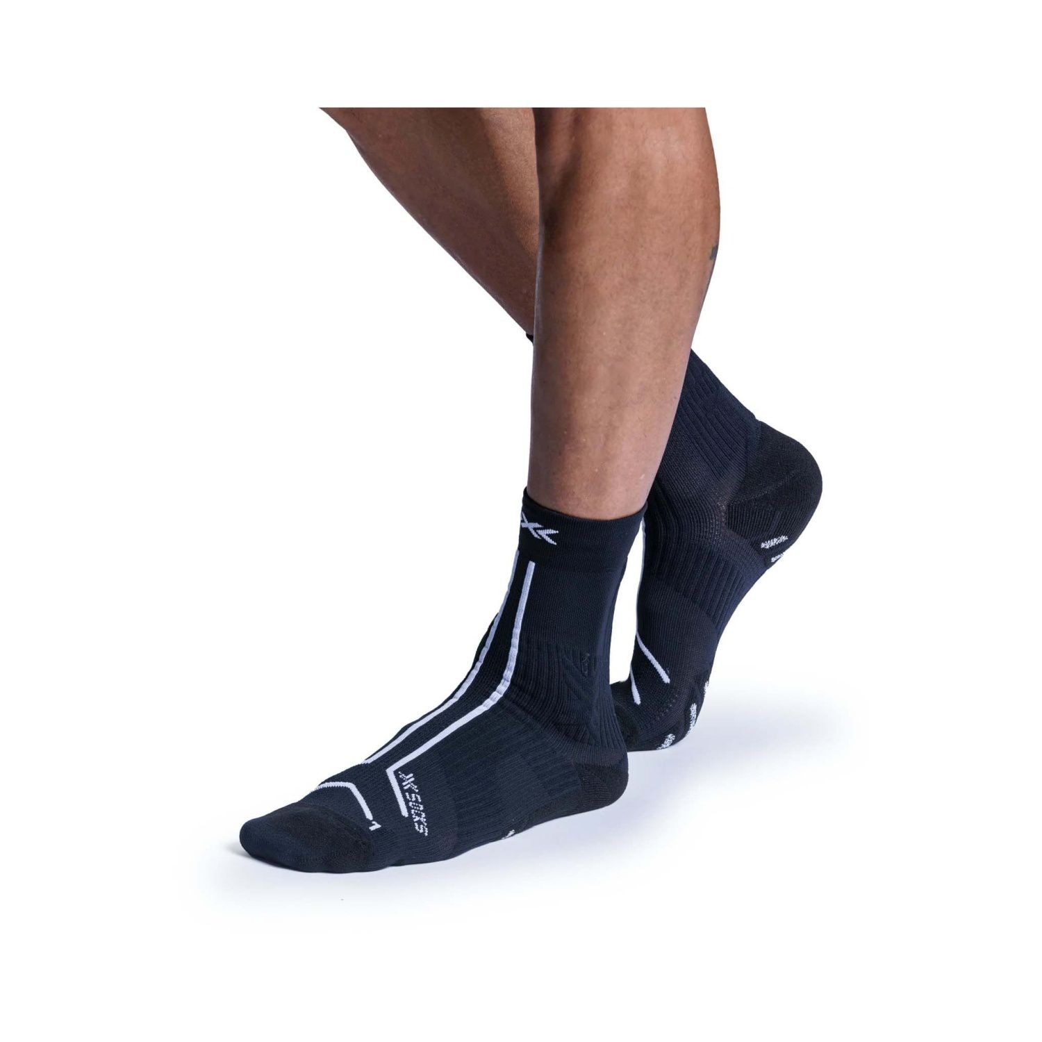 Imagen 3 de Calcetines de trail running unisex TERRASKIN EXPERT CREW X-Socks - Negro Negro